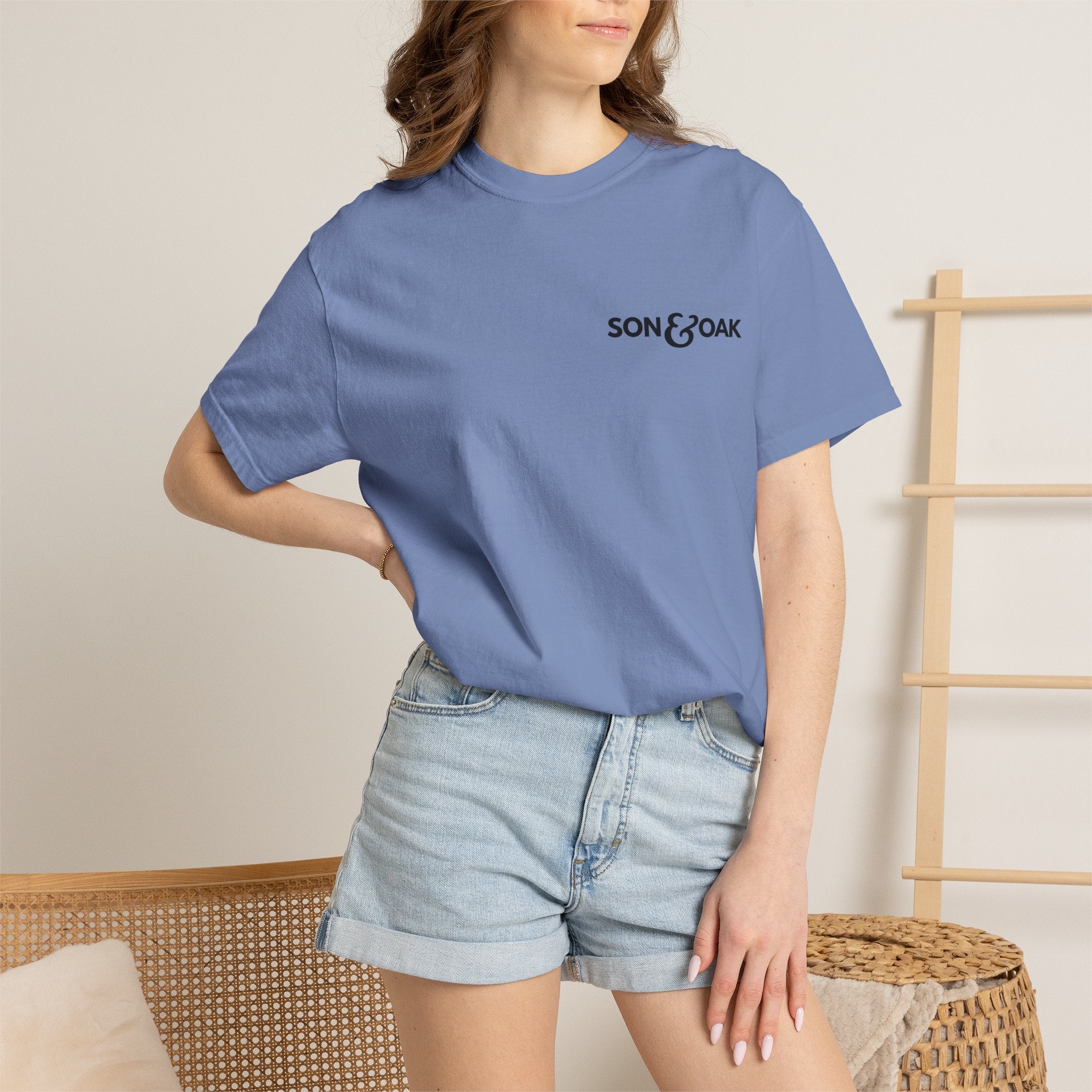 Son & Oak Wood Duck Flying Graphic Tee