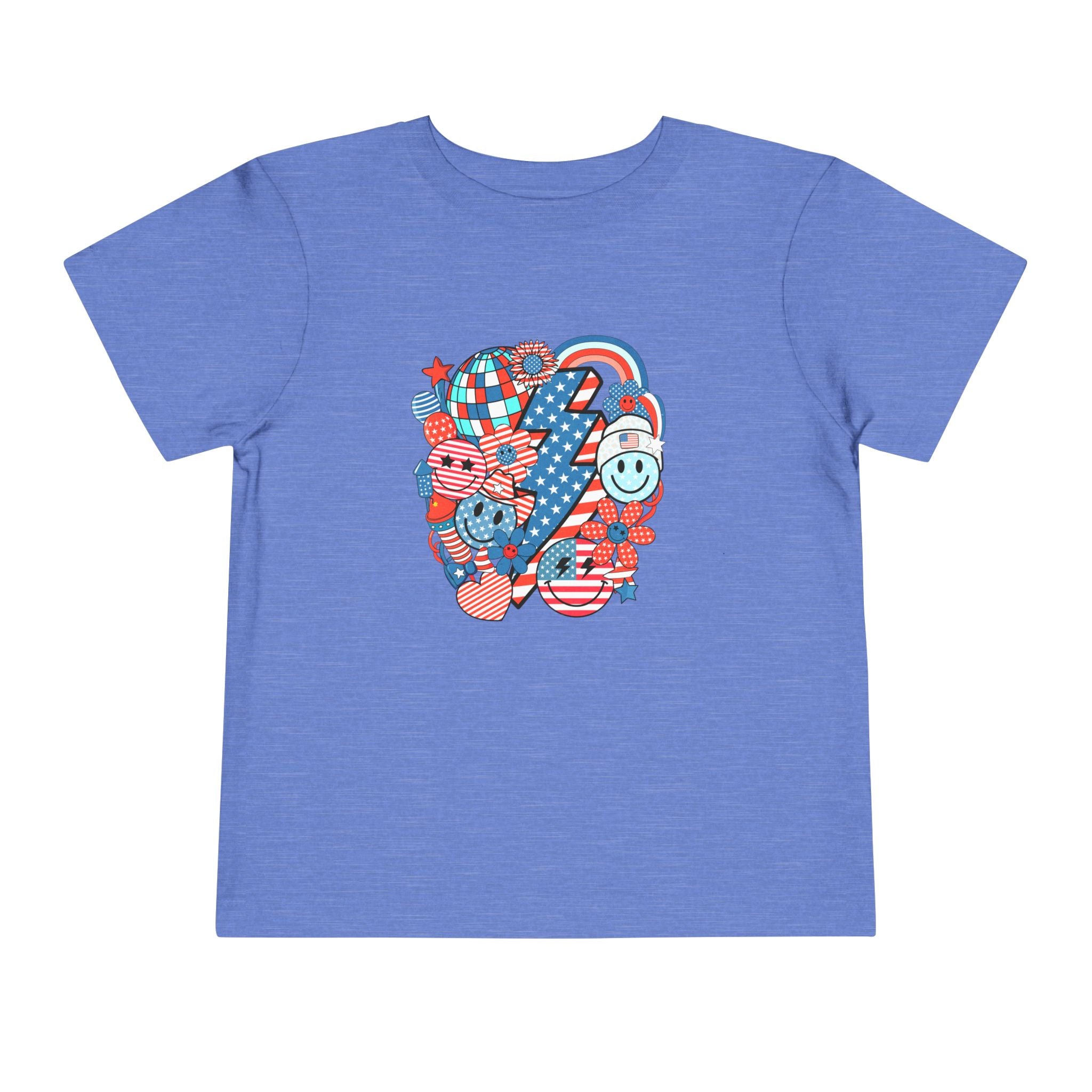 Toddler Tee — Patriotic Groovy