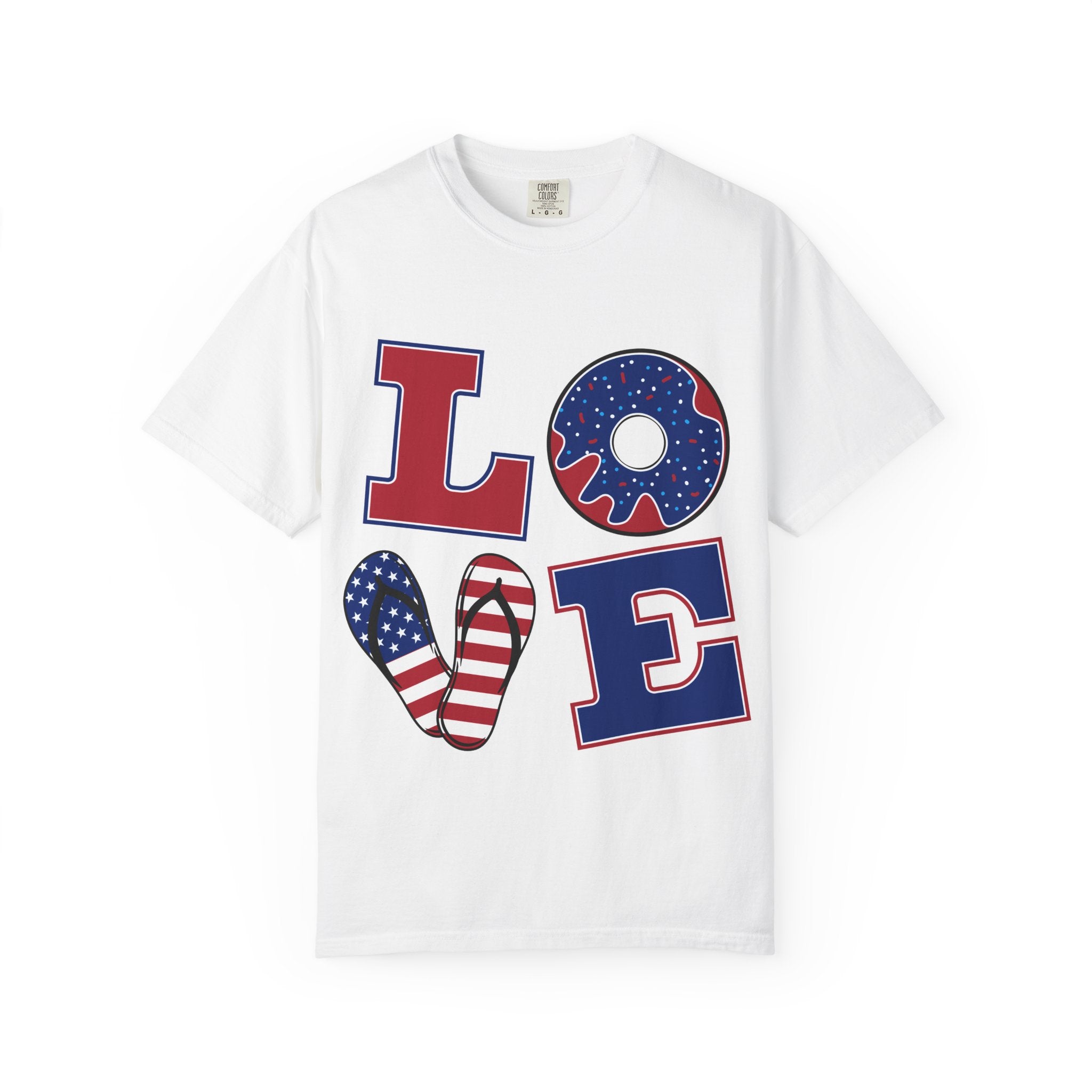 Patriotic 'LOVE' T-Shirt