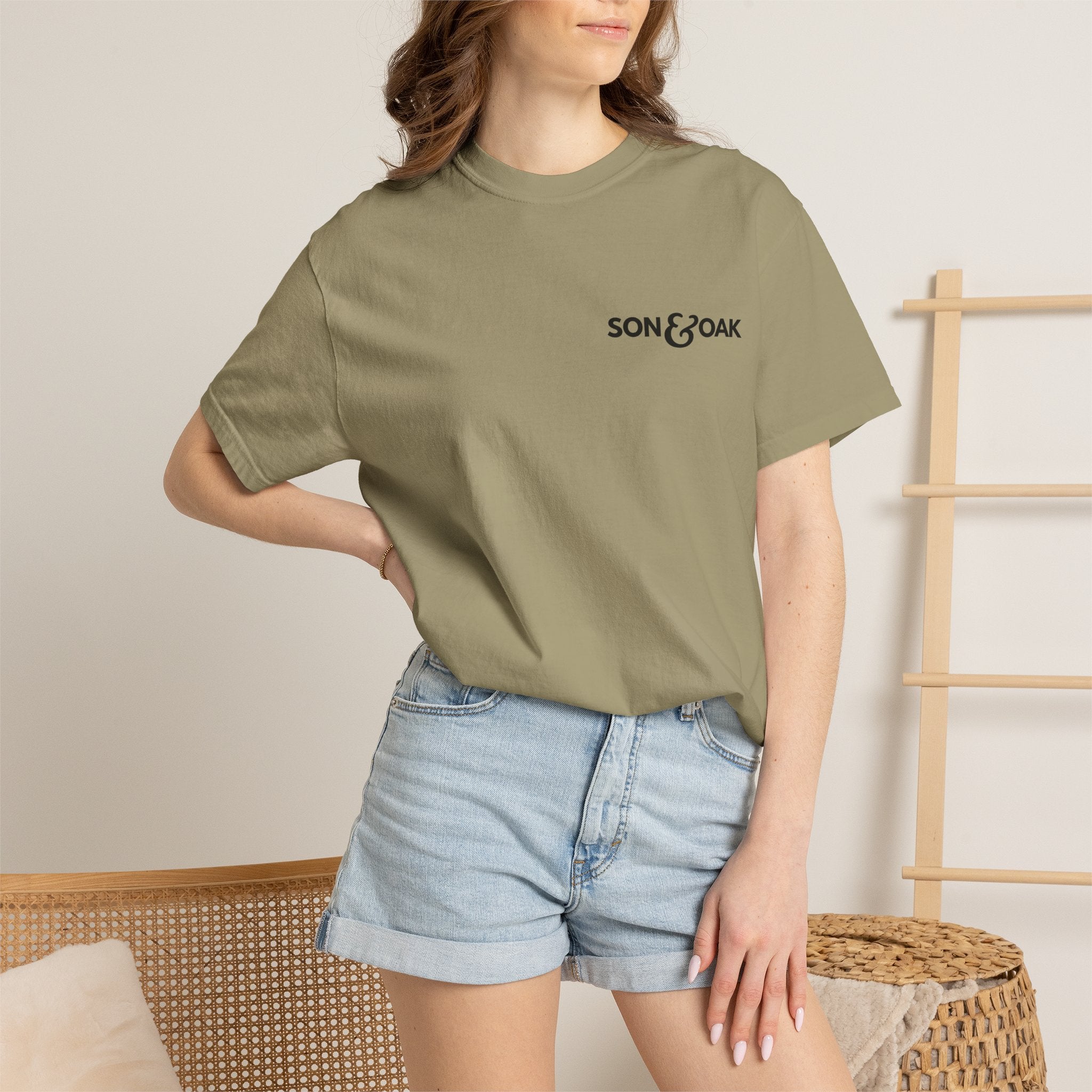 Son & Oak Wood Duck Flying Graphic Tee