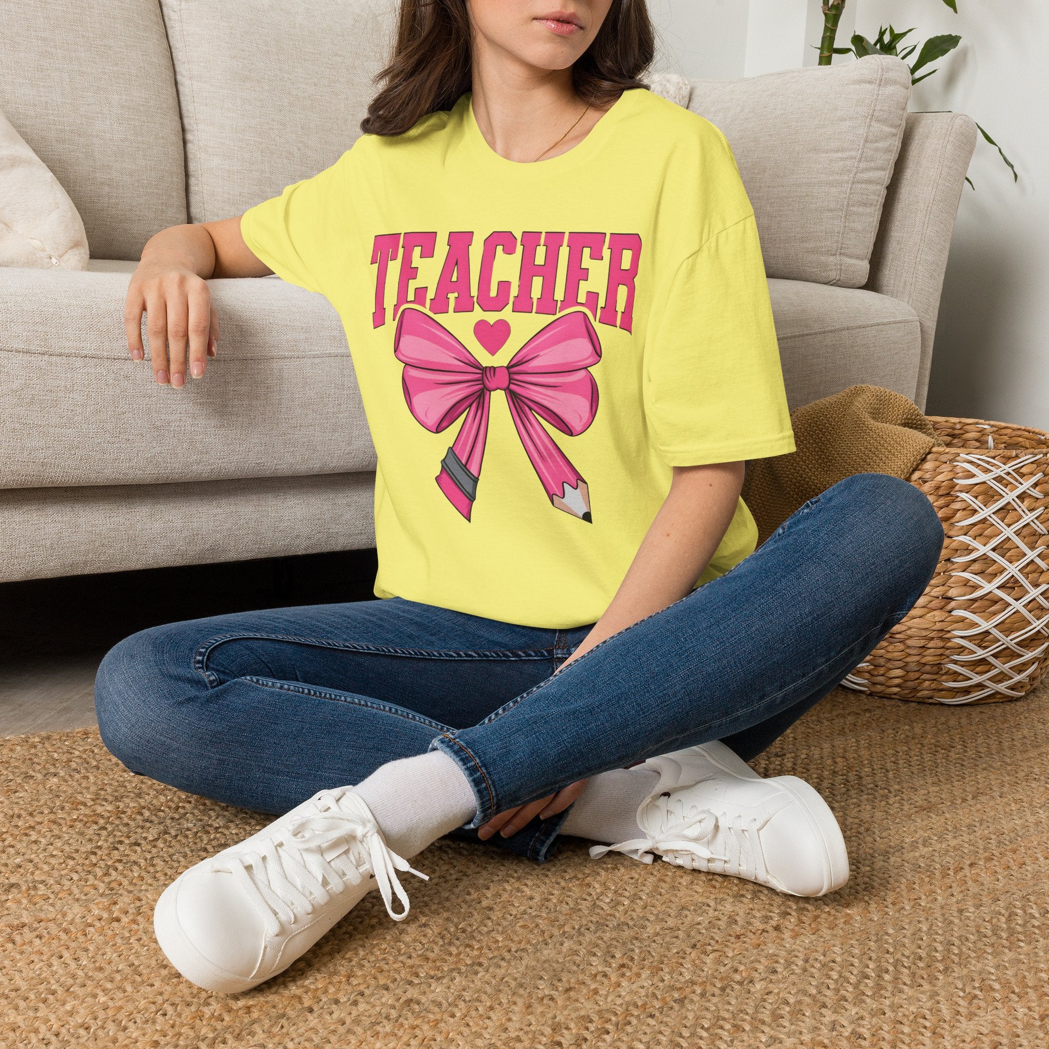 Teacher Bow T‑Shirt