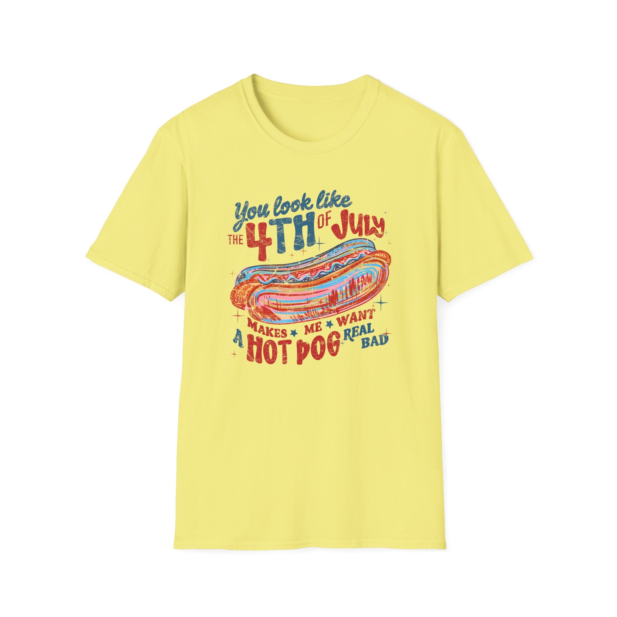 4th of July Hot Dog Tee