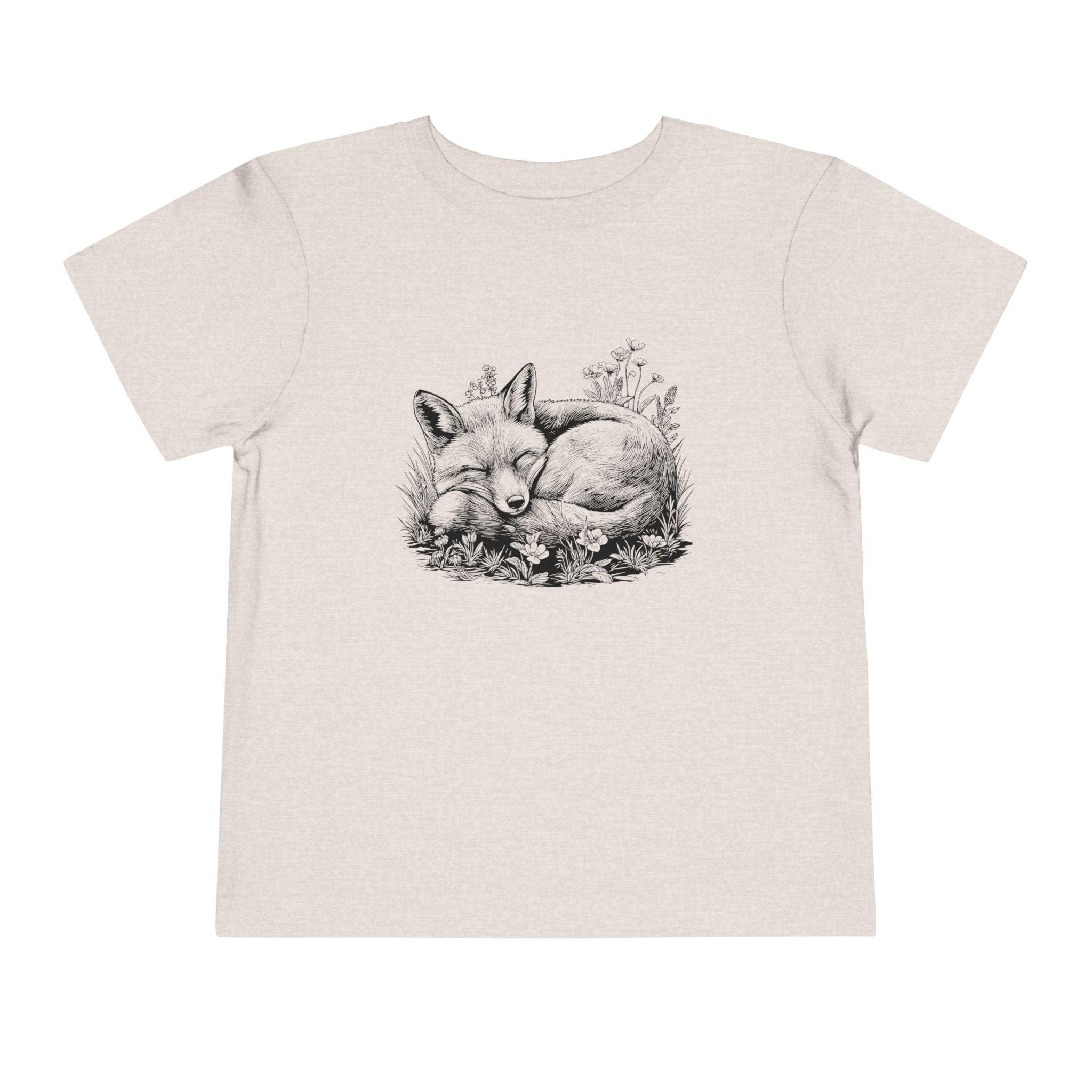 Sleeping Fox Toddler Tee