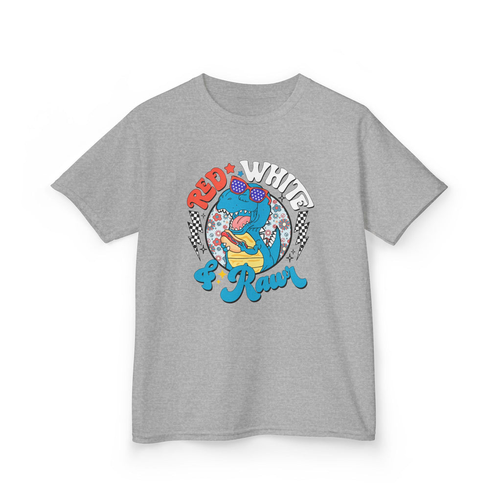Kids Tee — Red White & Roar Retro