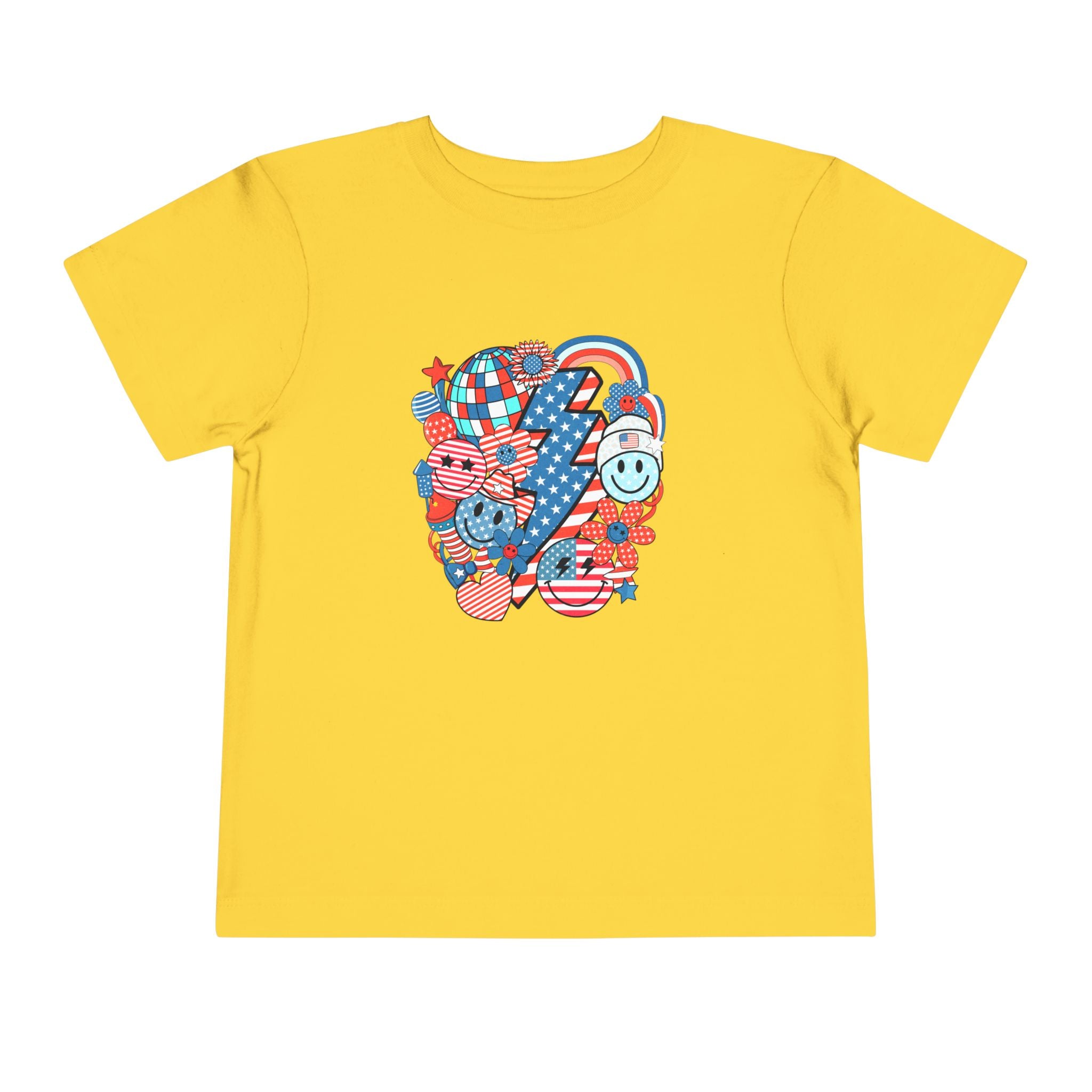 Toddler Tee — Patriotic Groovy