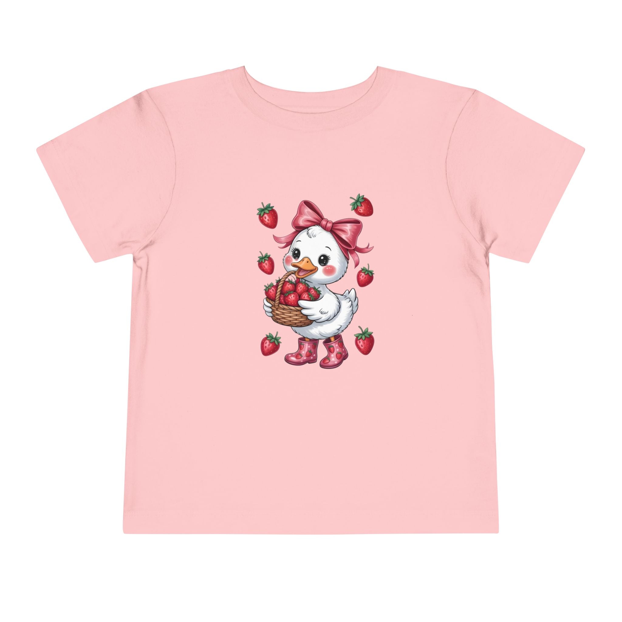 Toddler—Duck with Strawberries Graphic