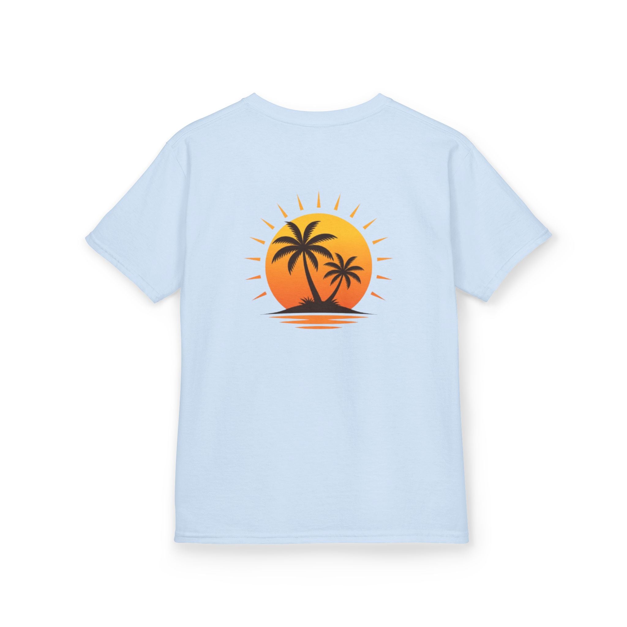 Kids Tee — Sunset Palm Tree