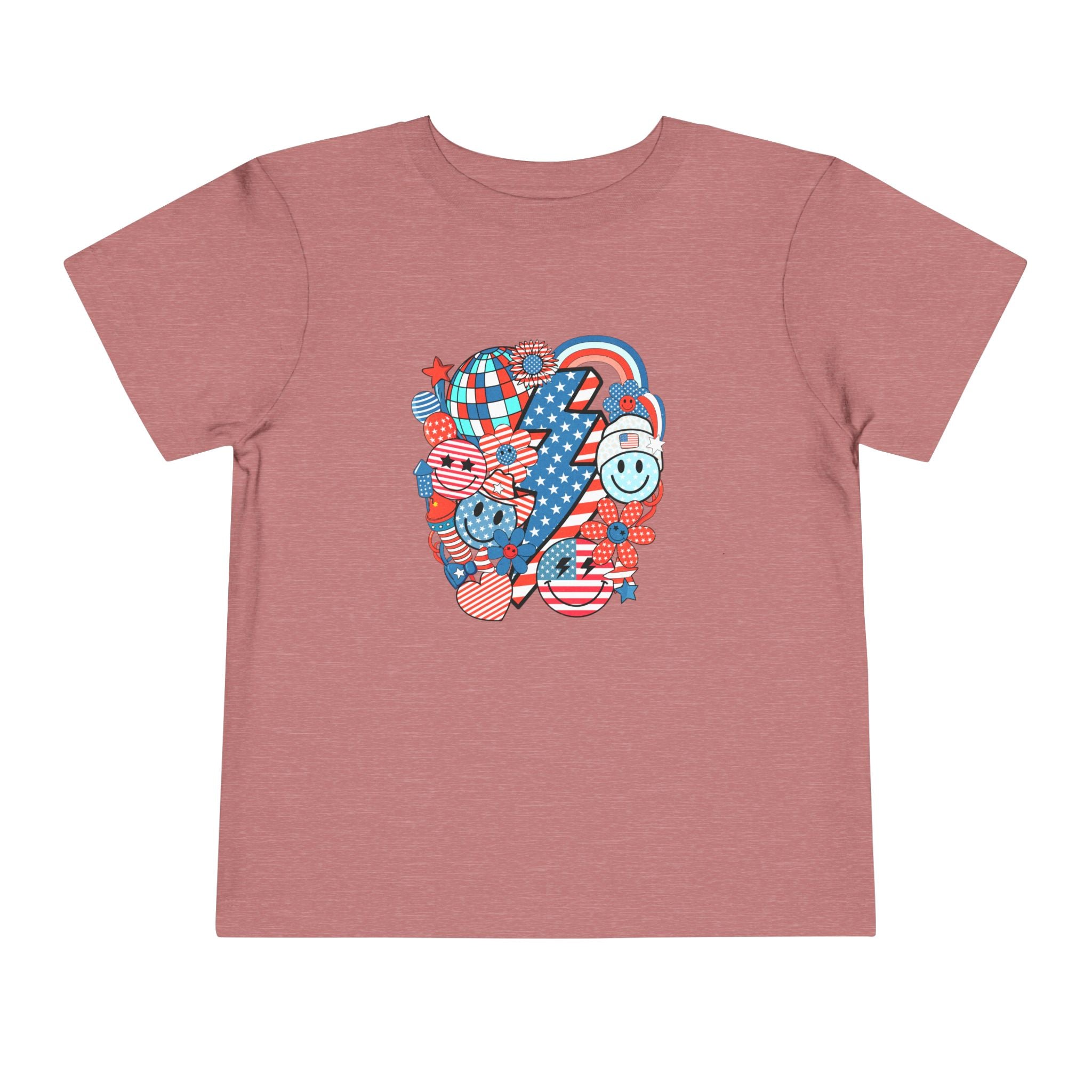 Toddler Tee — Patriotic Groovy