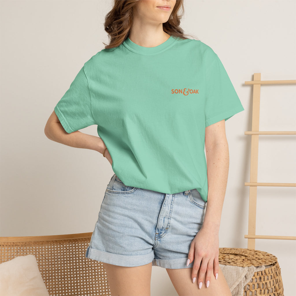 Sunset Palm Tee
