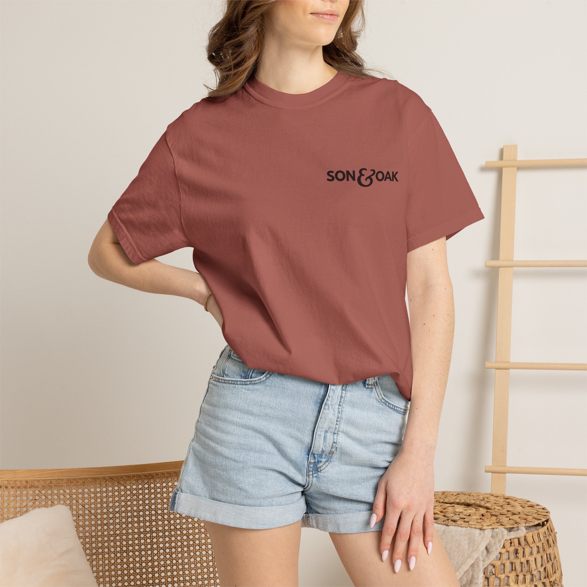 Son & Oak Wood Duck Flying Graphic Tee