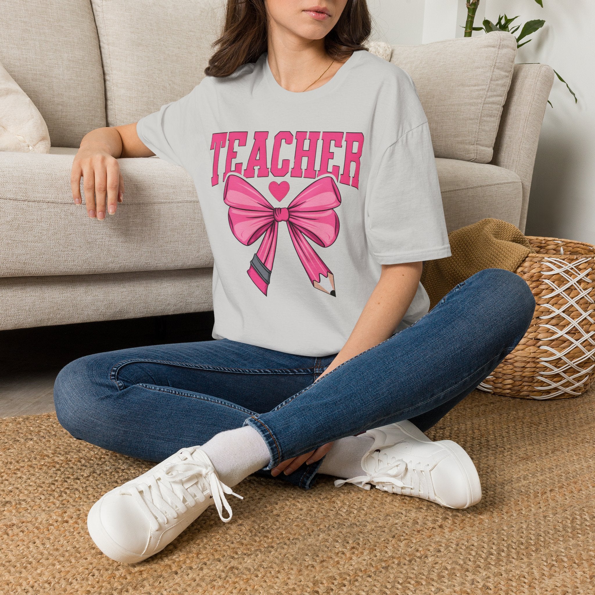 Teacher Bow T‑Shirt