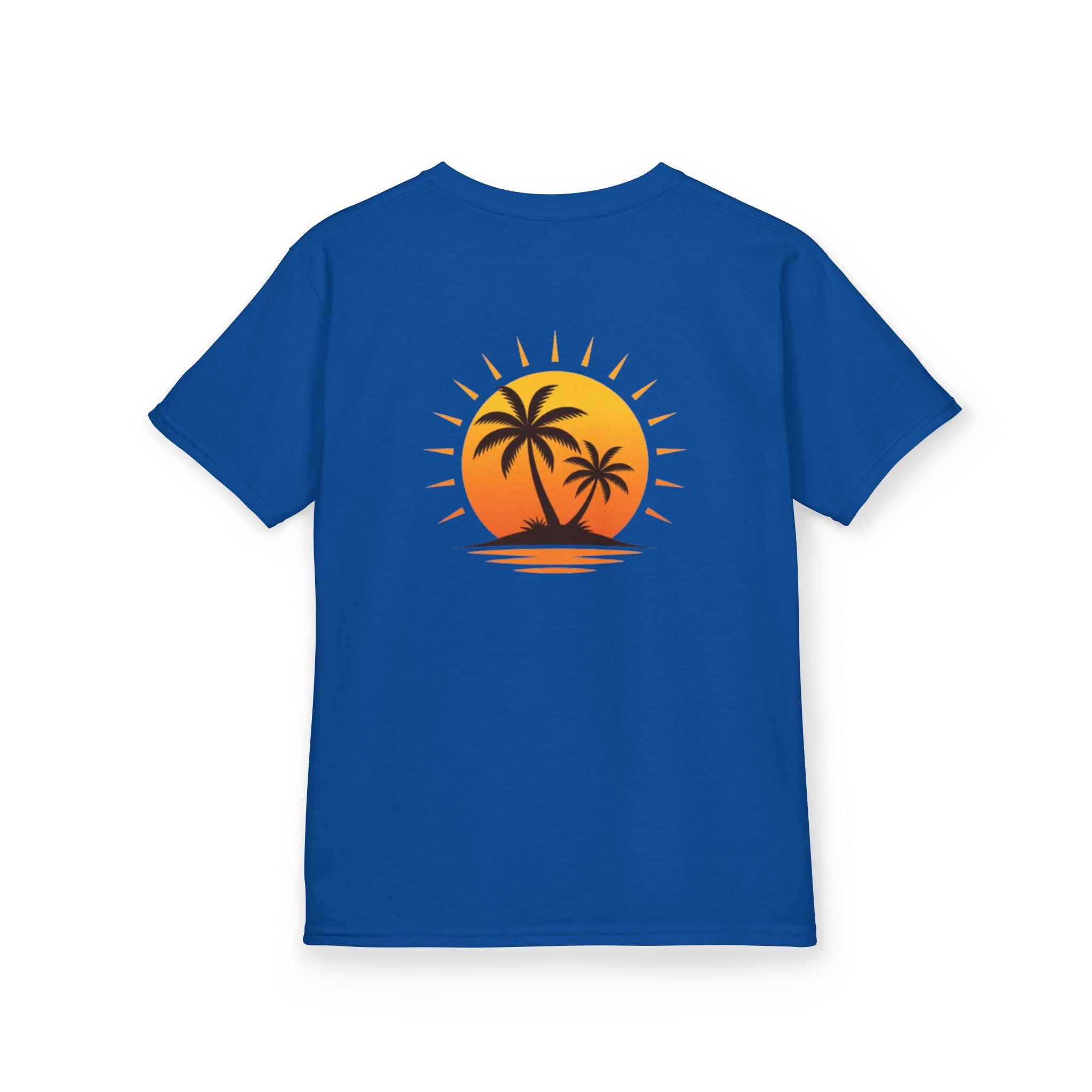 Kids Tee — Sunset Palm Tree