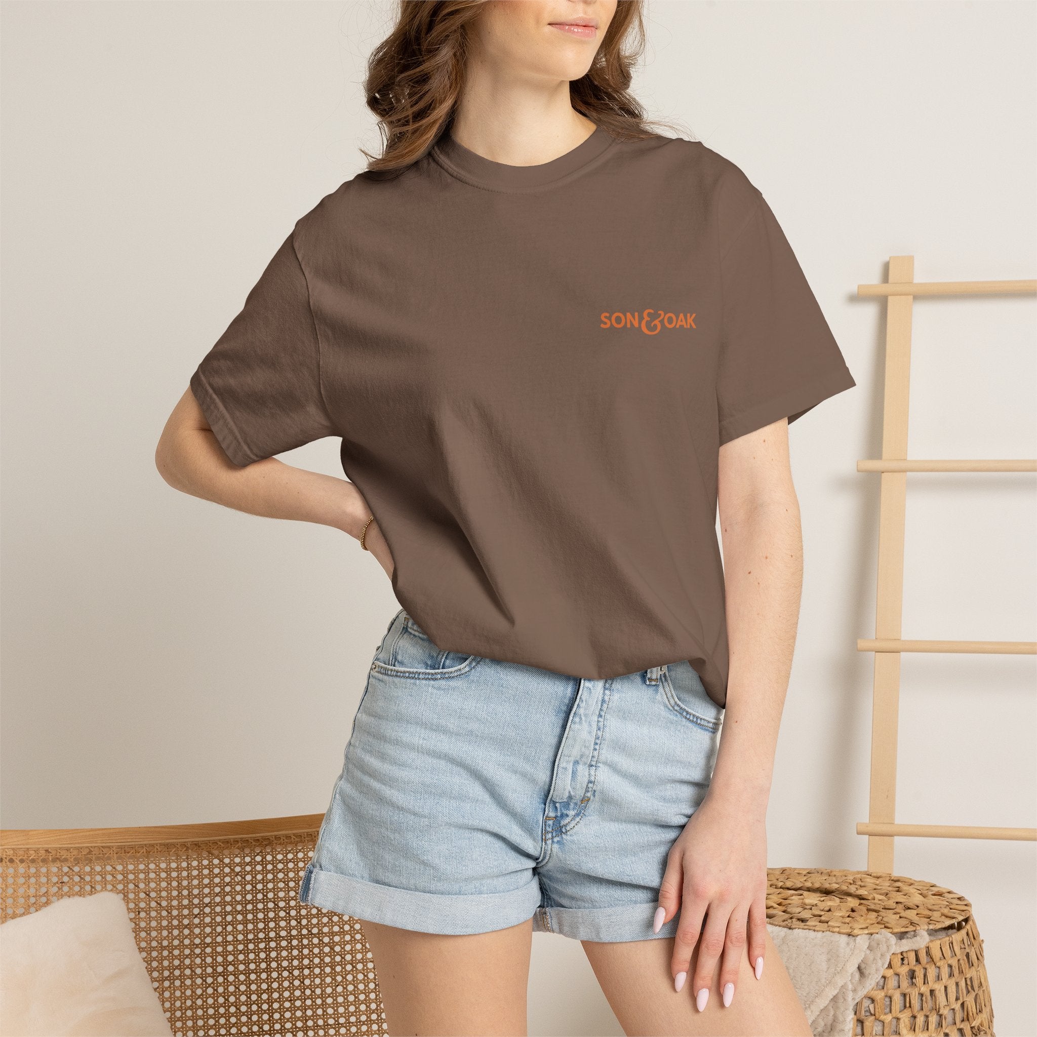 Sunset Palm Tee