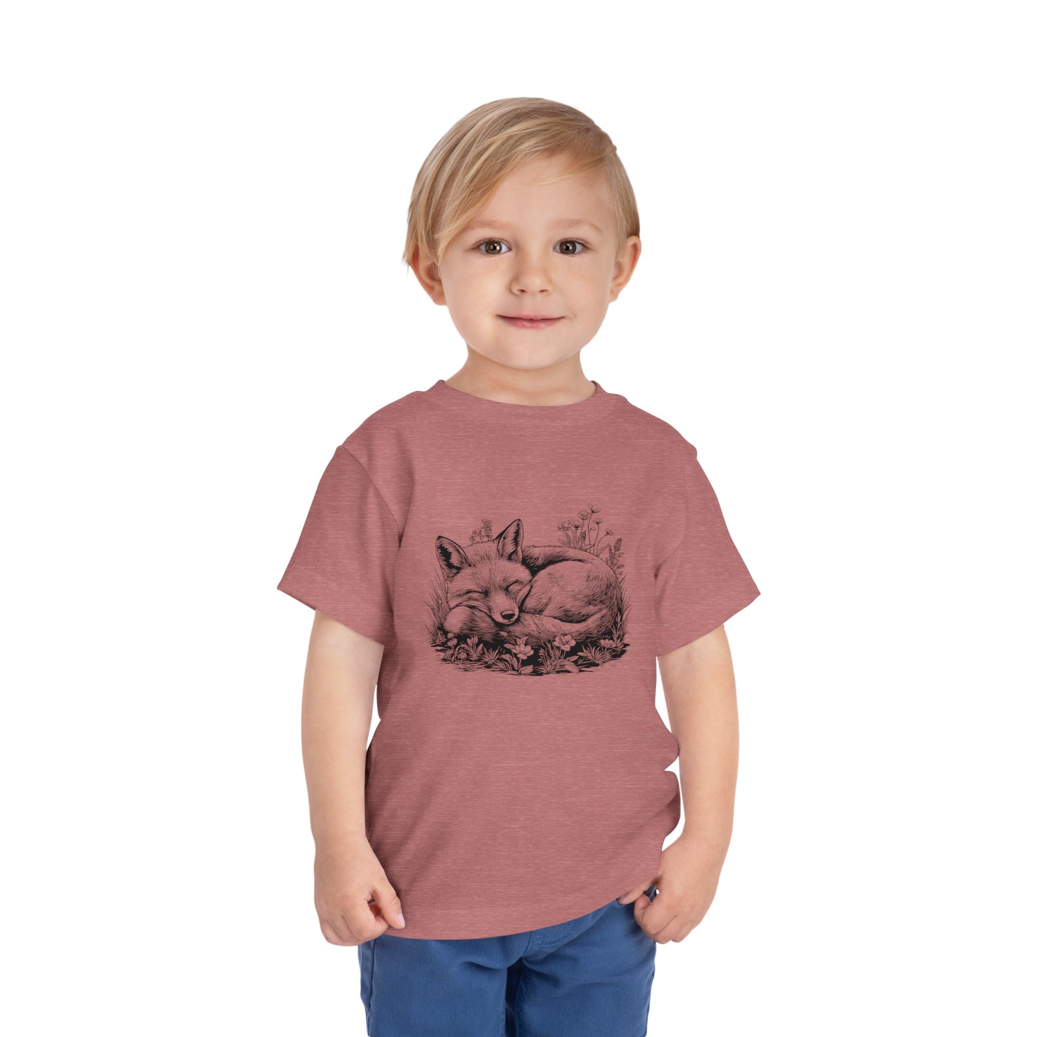 Sleeping Fox Toddler Tee