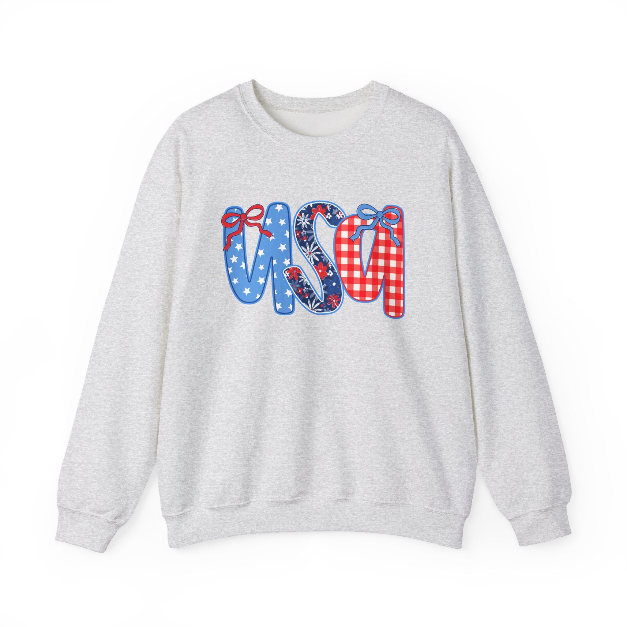 USA Patriotic Crewneck Sweatshirt
