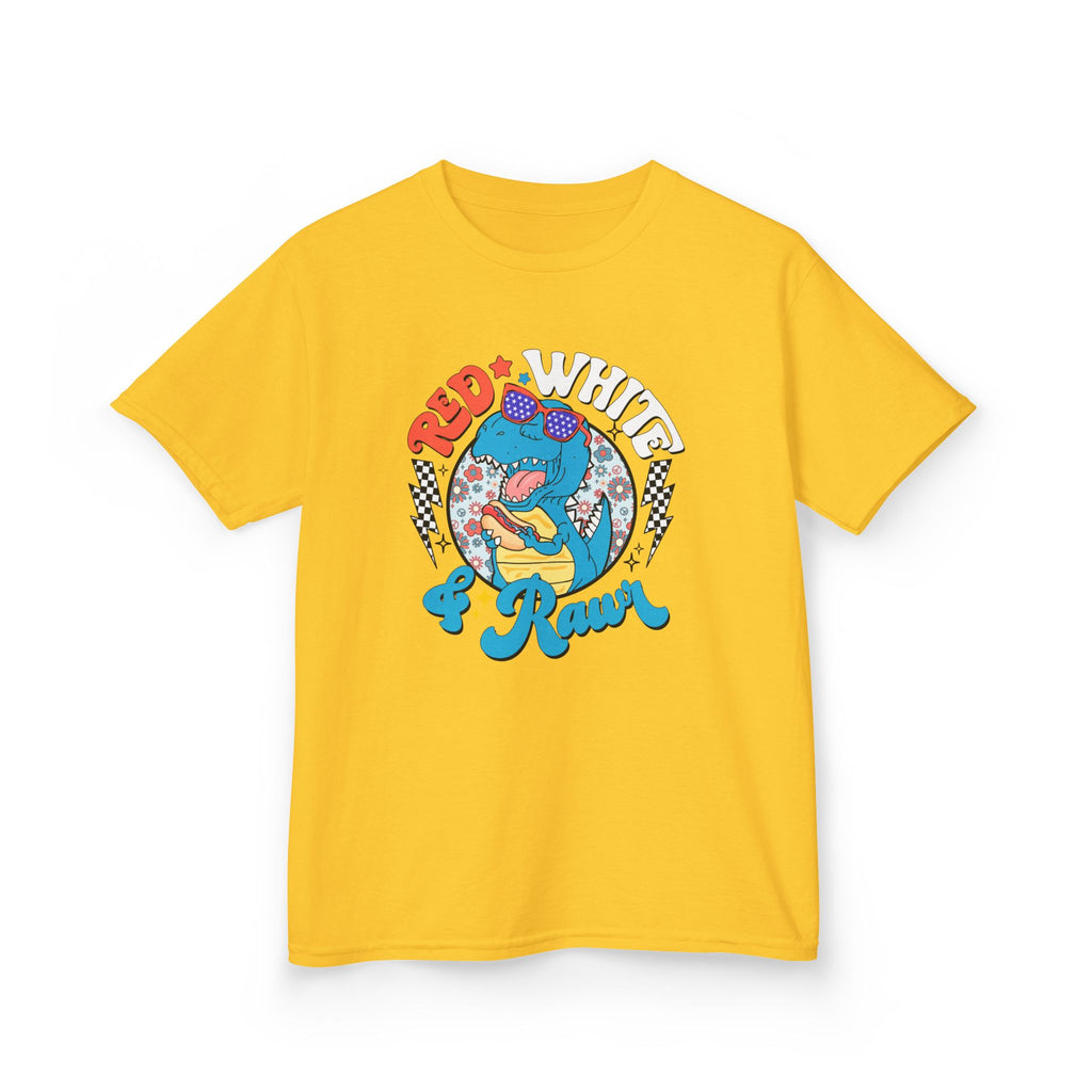 Kids Tee — Red White & Roar Retro