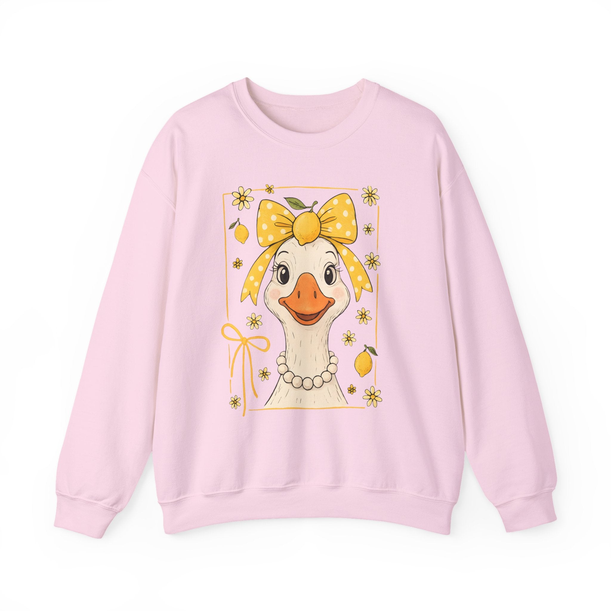 Duck Portrait Crewneck Sweatshirt