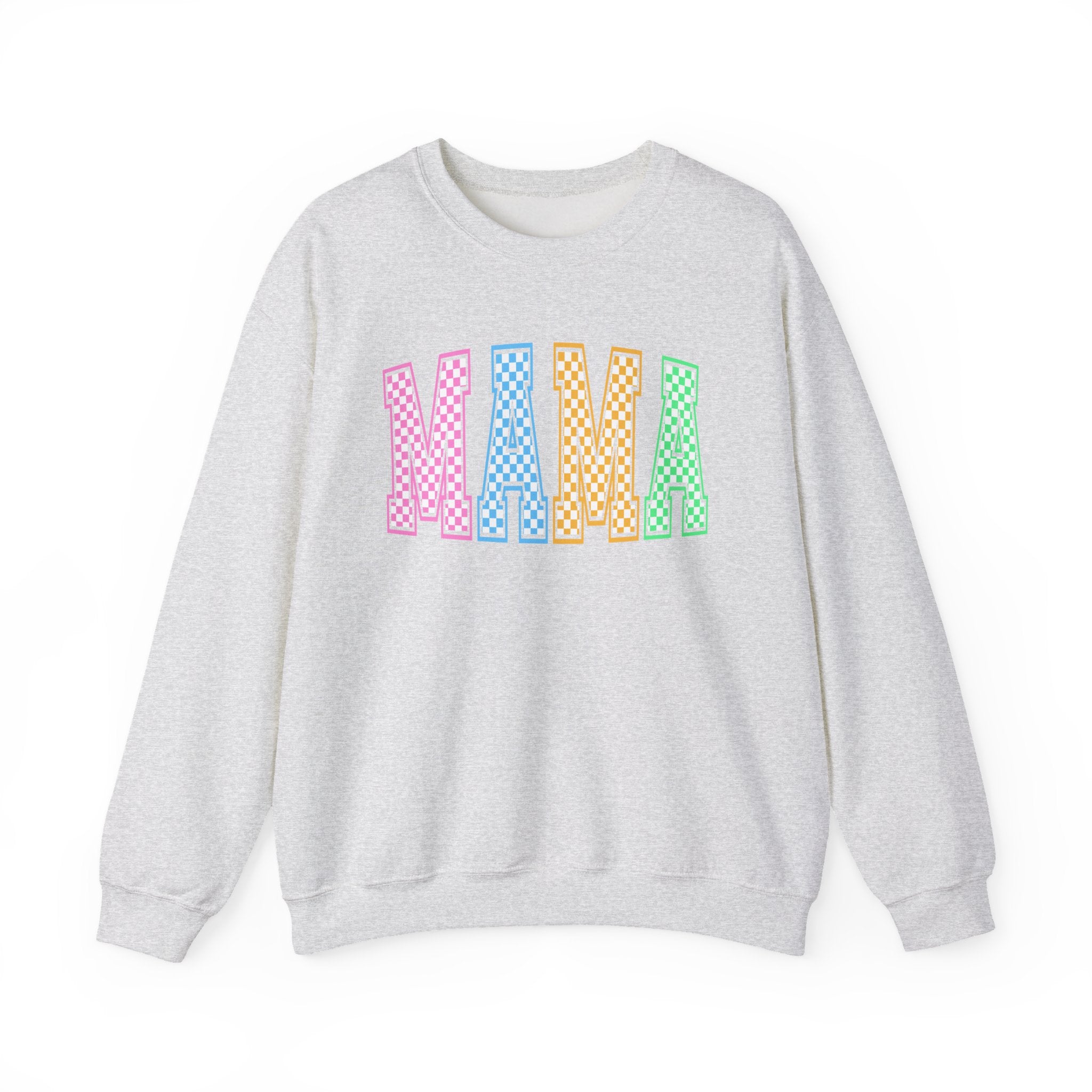 Mama Checkerboard Crewneck Sweatshirt