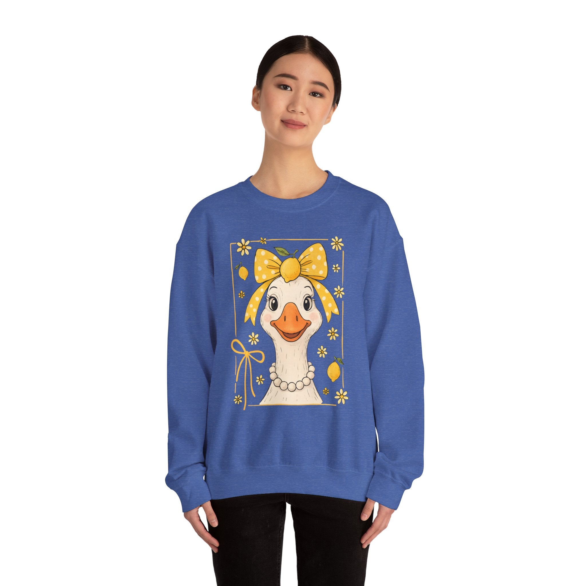 Duck Portrait Crewneck Sweatshirt