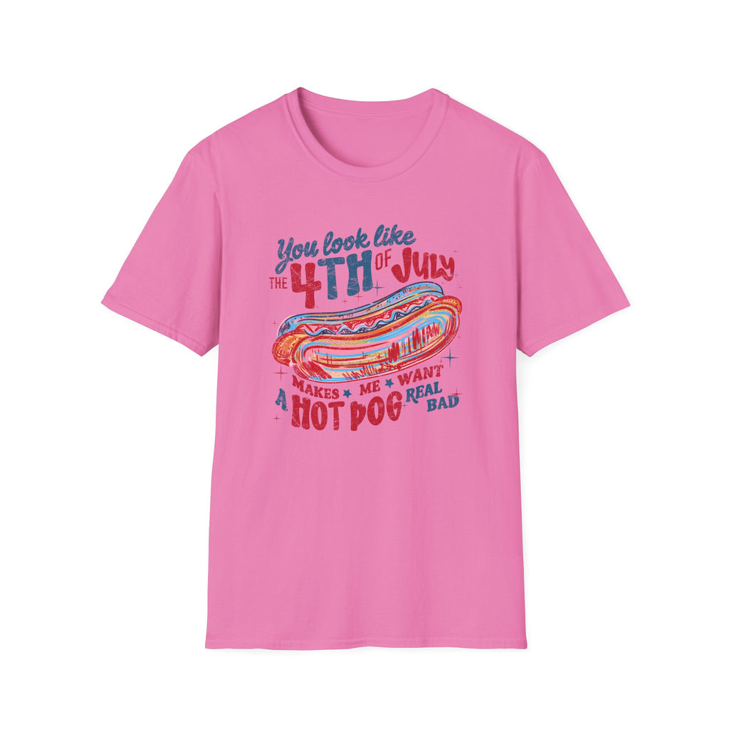 4th of July Hot Dog Tee