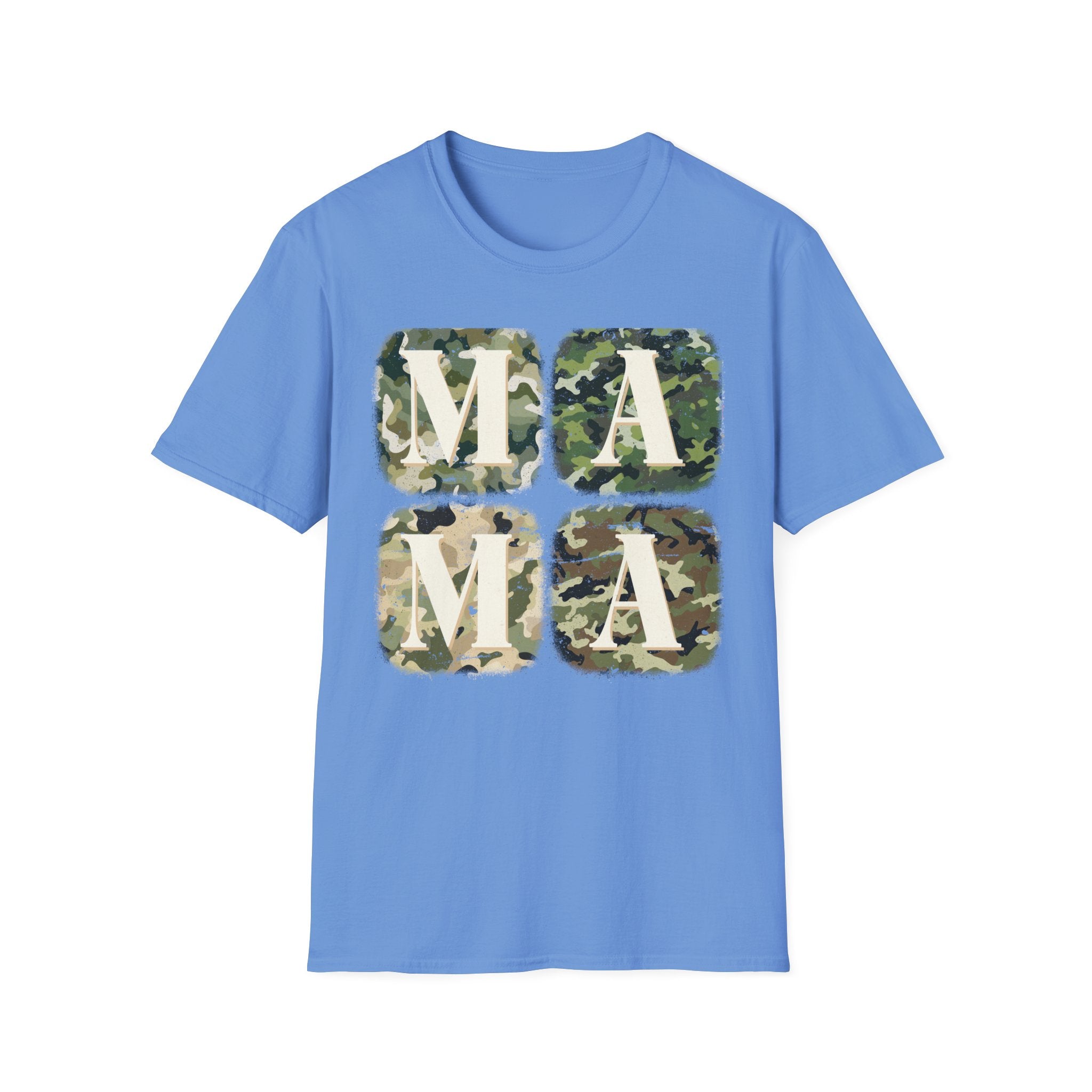 Mama Camo T‑Shirt  Camouflage Mother's Day Tee