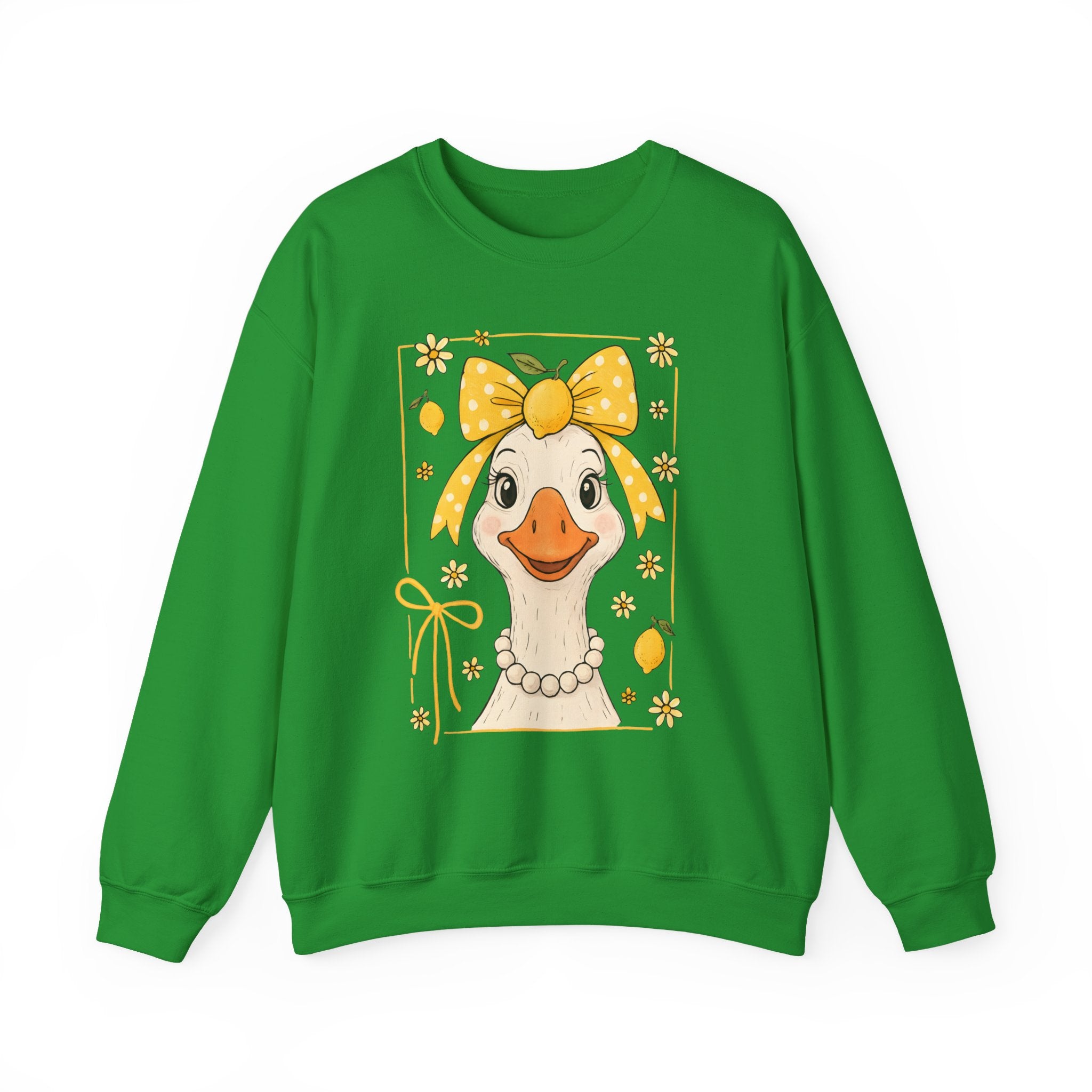 Duck Portrait Crewneck Sweatshirt