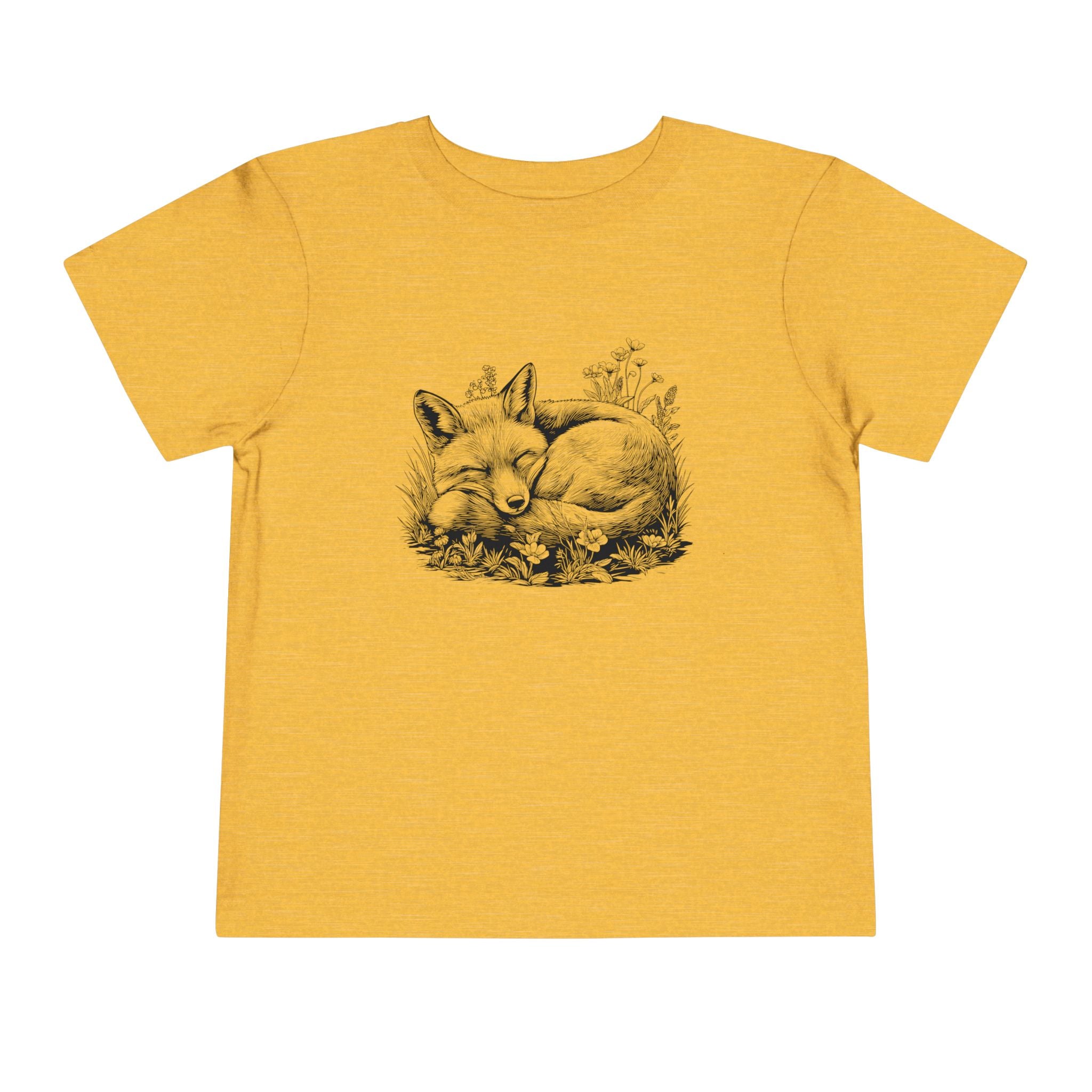 Sleeping Fox Toddler Tee