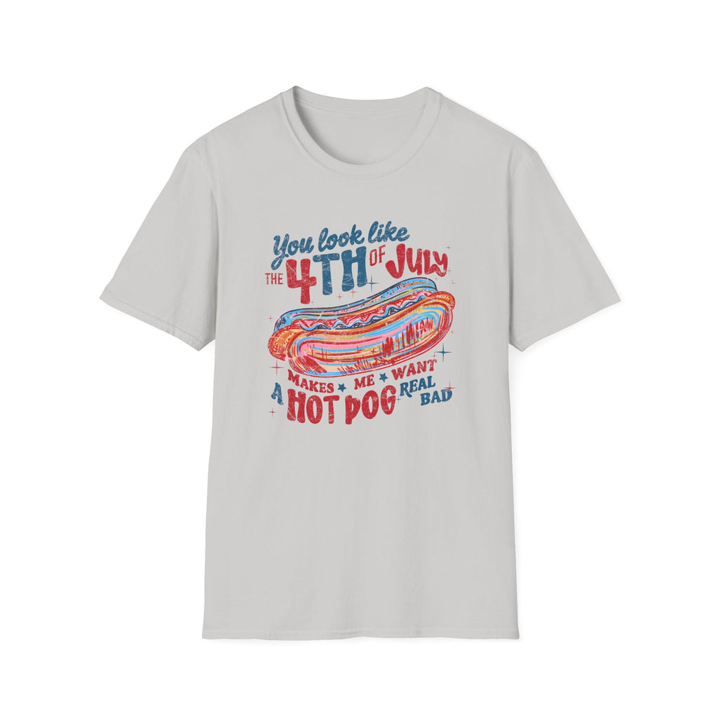 4th of July Hot Dog Tee