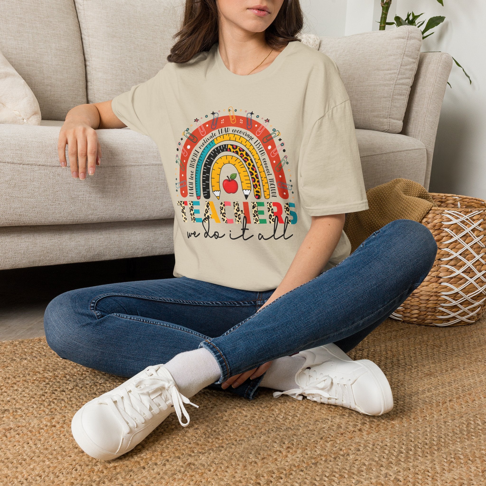 Teacher Rainbow T-Shirt