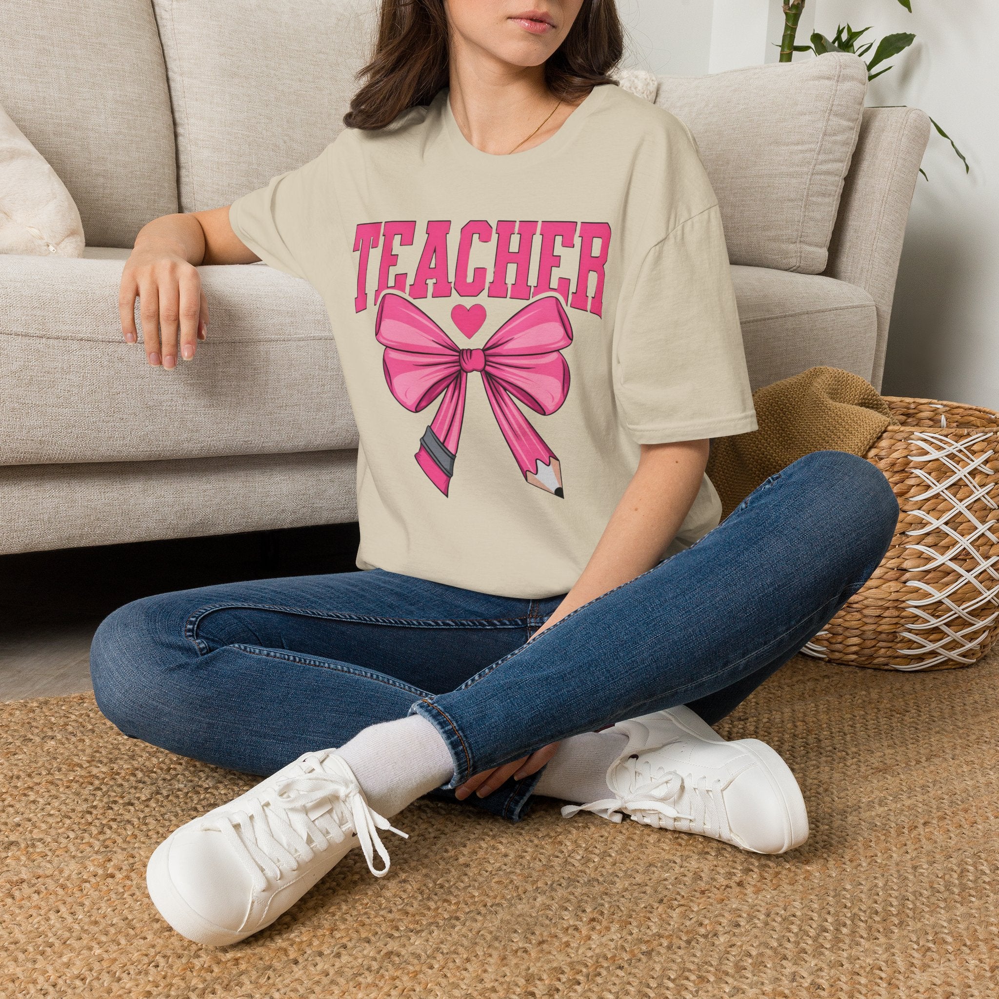 Teacher Bow T‑Shirt