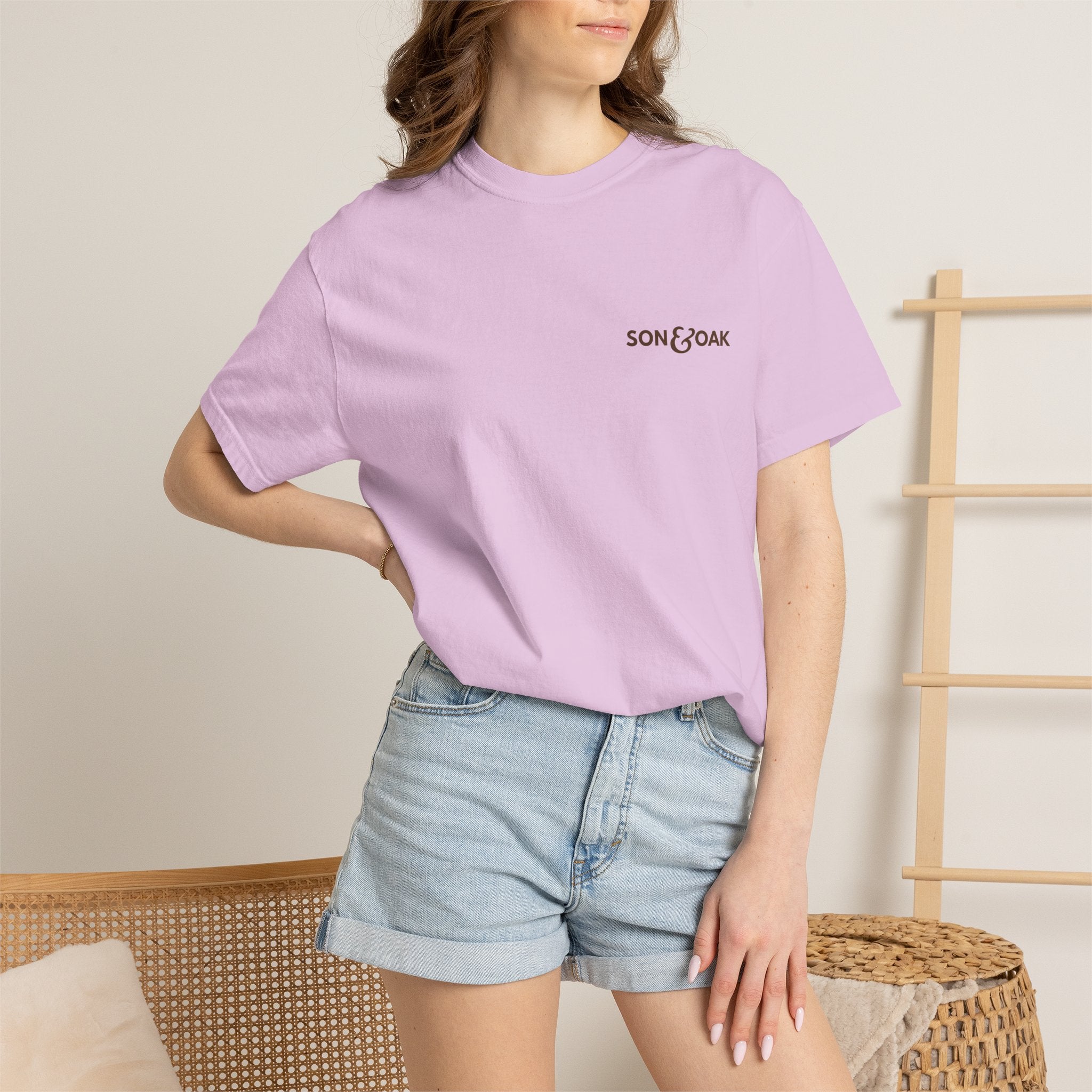 Sunset Palm Tee