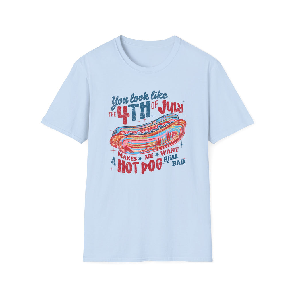 4th of July Hot Dog Tee