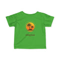 Infant Tee — Sunset Palm Tree