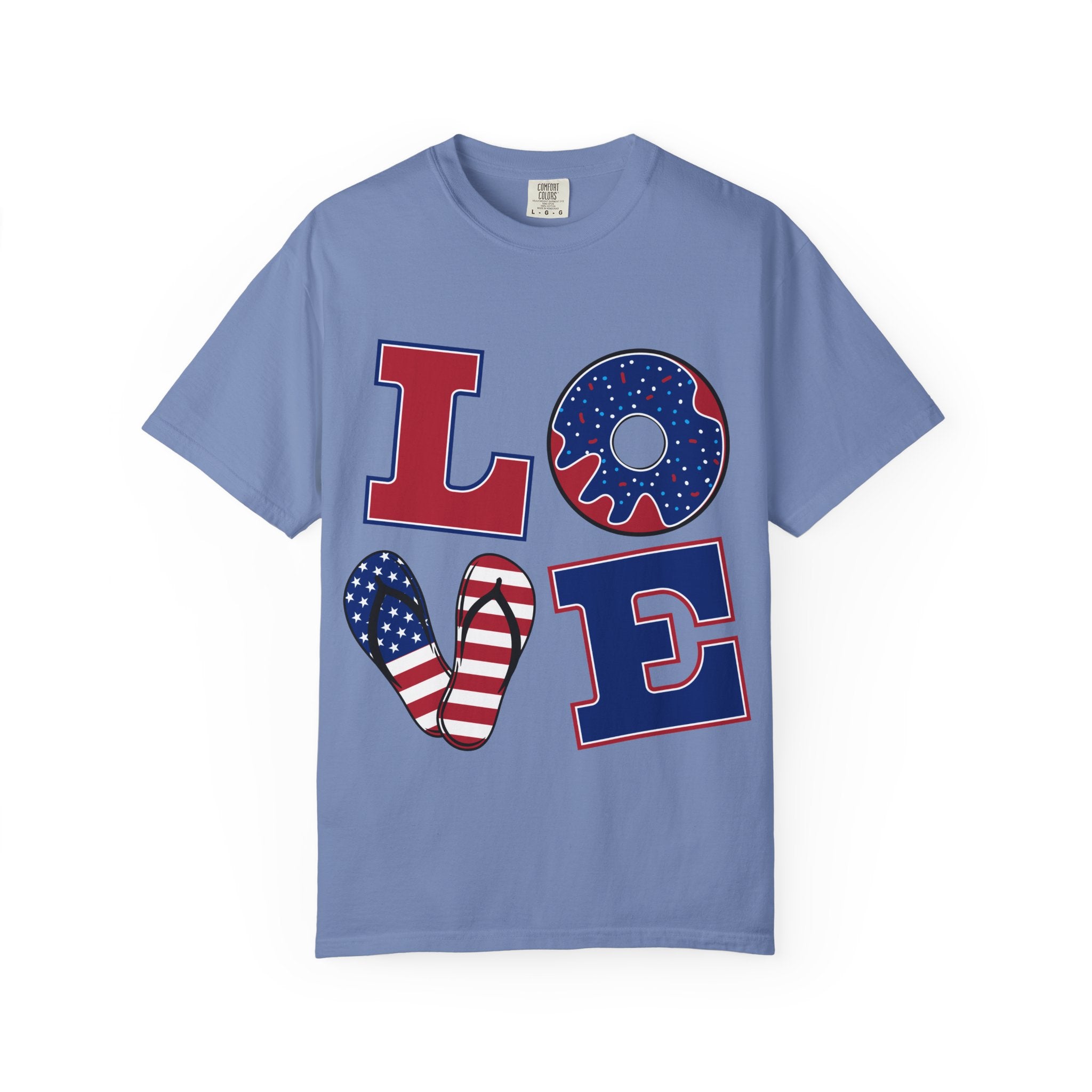 Patriotic 'LOVE' T-Shirt