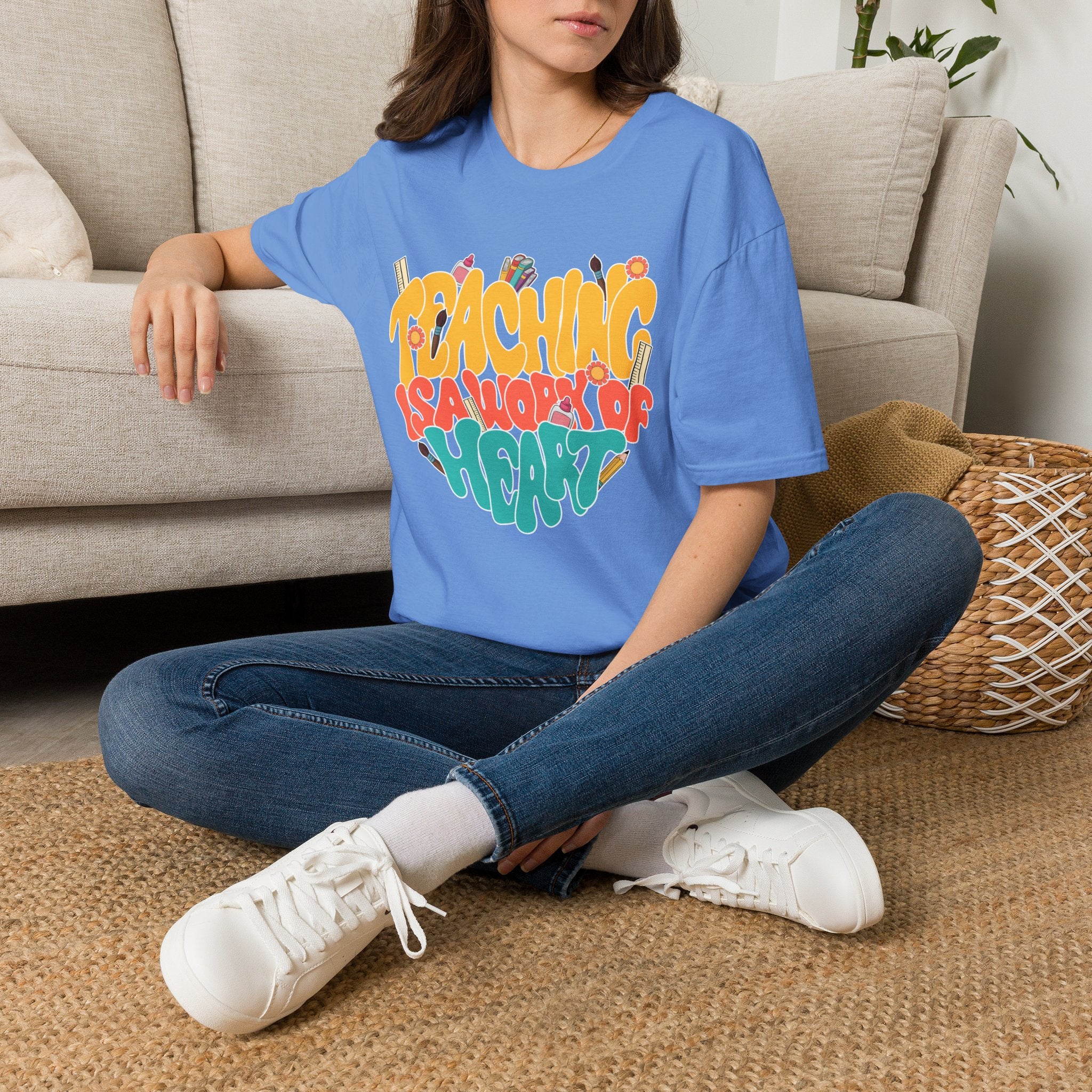 Teaching Is a Work of Heart T-Shirt