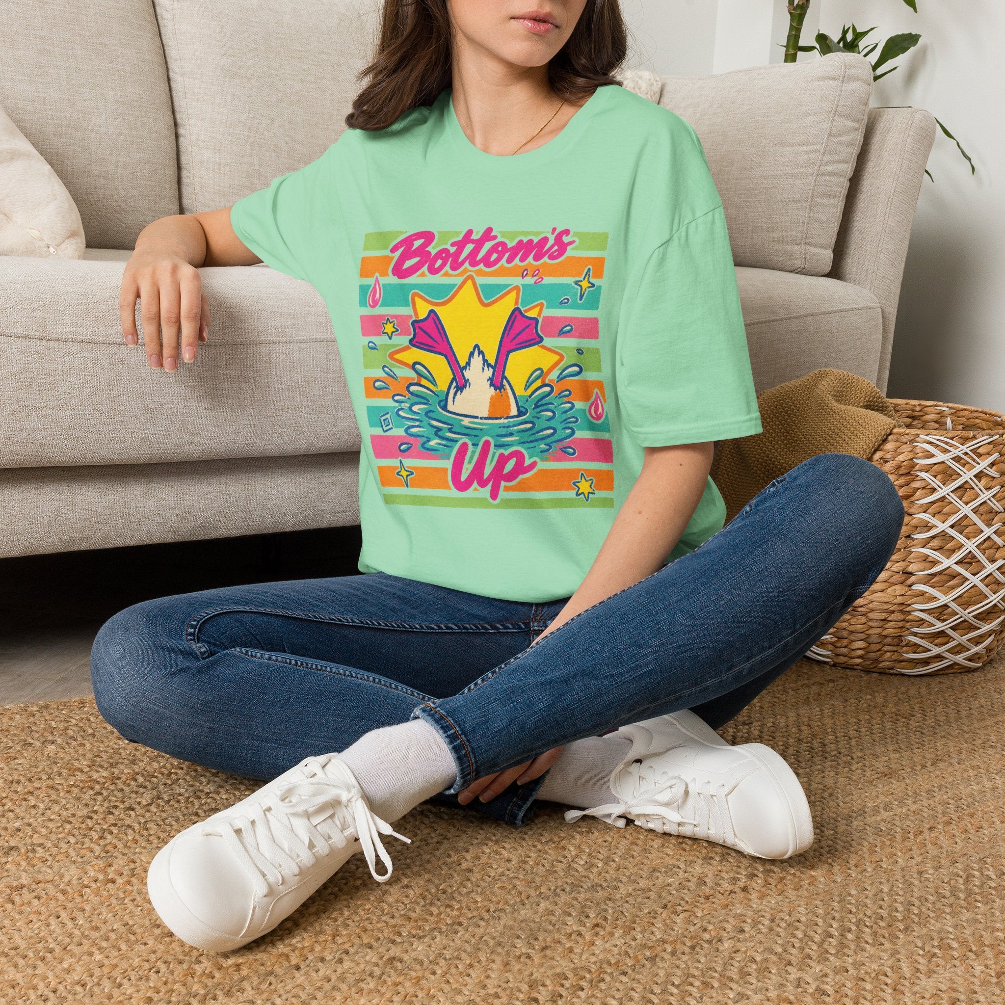 Bottoms Up Graphic Tee