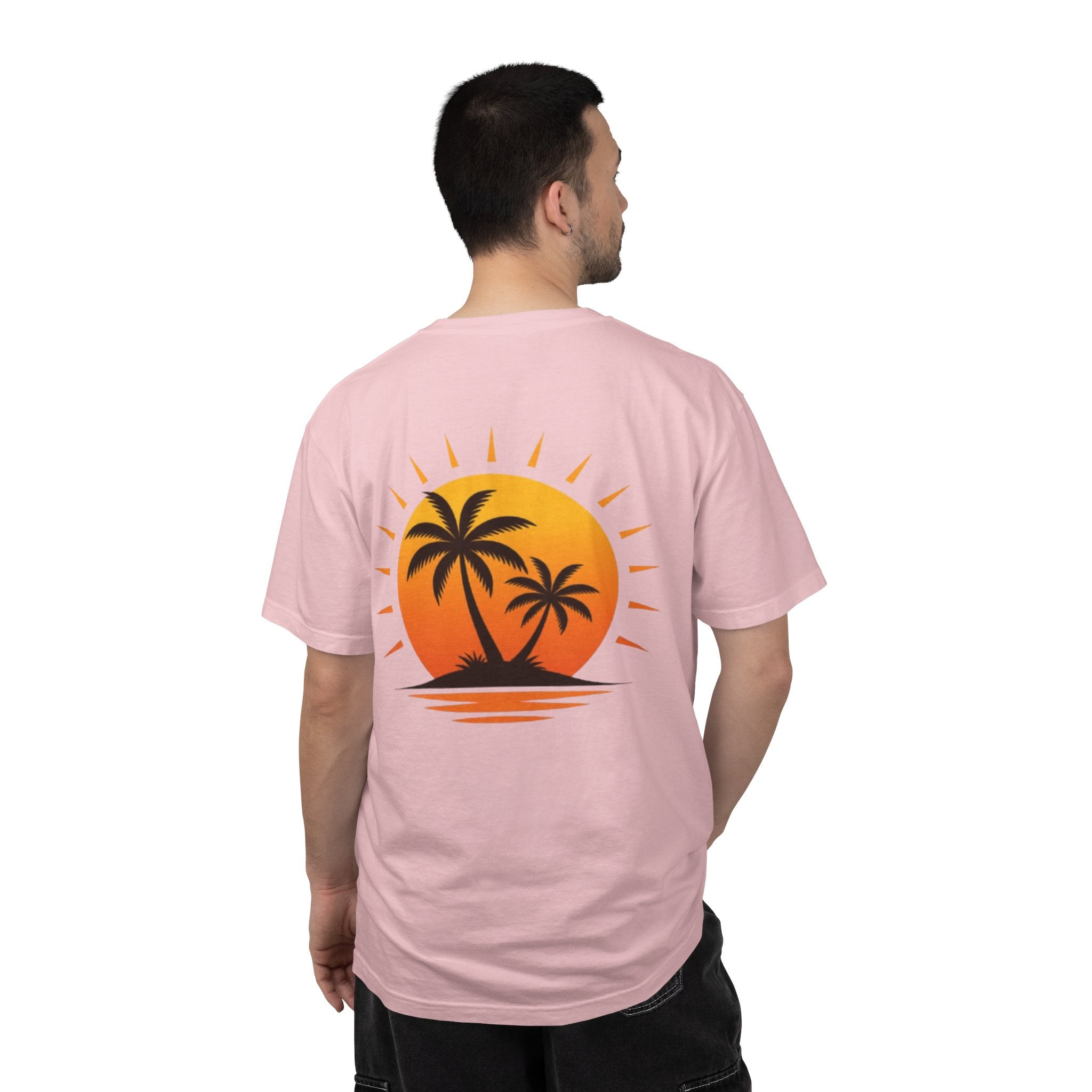 Sunset Palm Tee