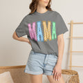 Mama Checkered Graphic T-Shirt