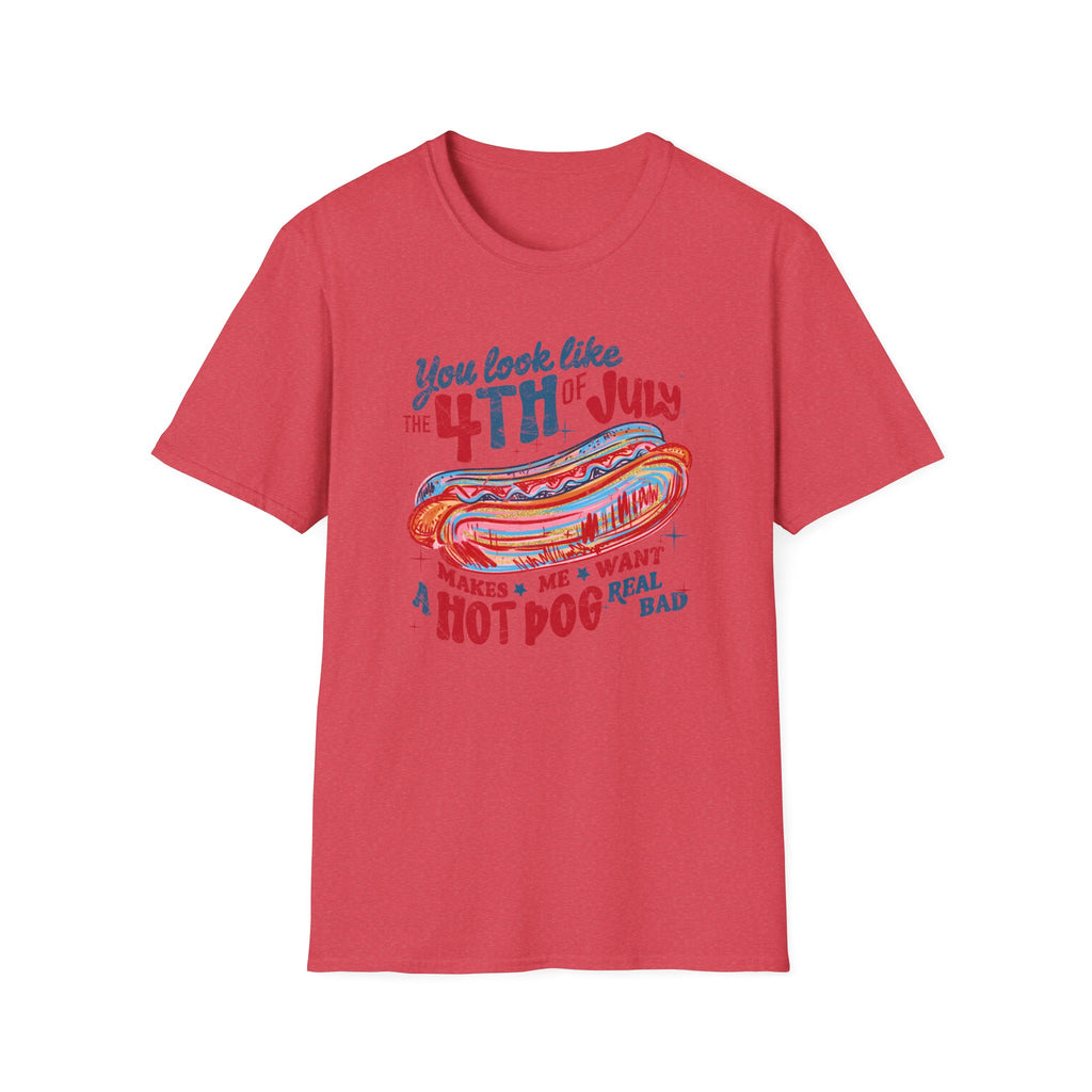 4th of July Hot Dog Tee