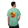Sunset Palm Tee