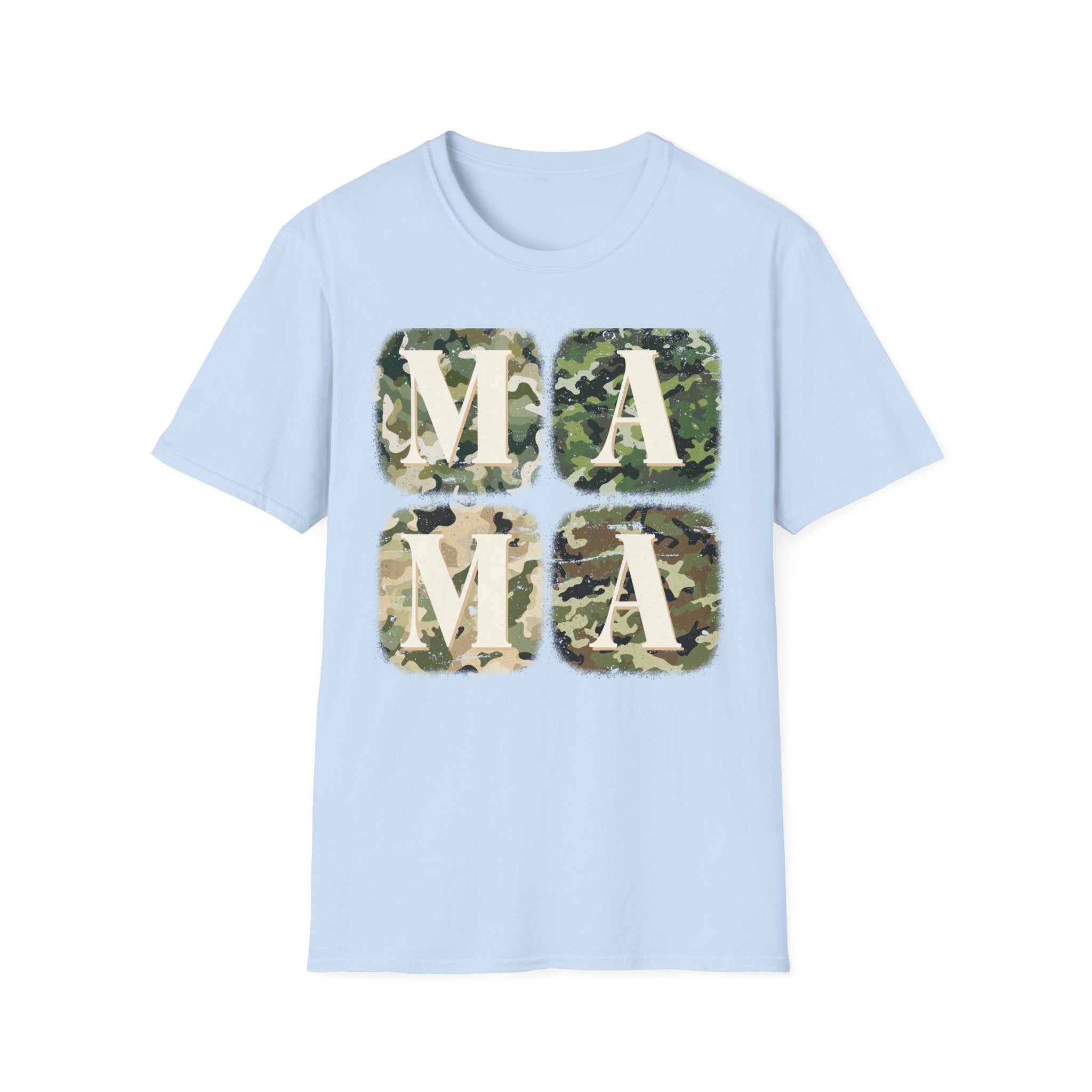 Mama Camo T‑Shirt  Camouflage Mother's Day Tee