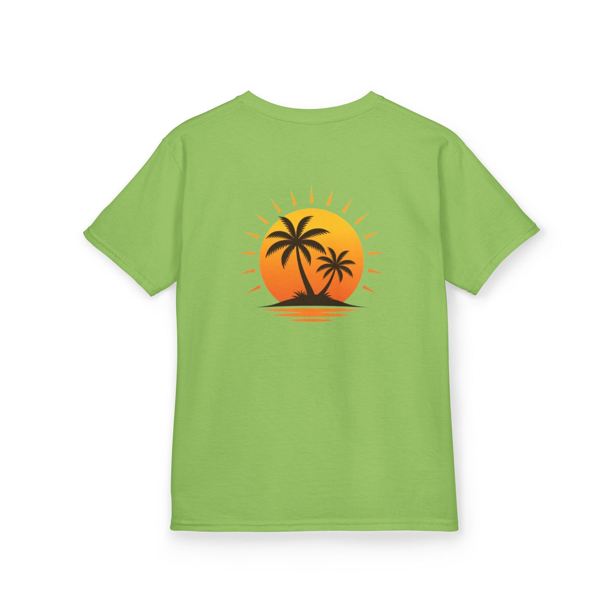 Kids Tee — Sunset Palm Tree