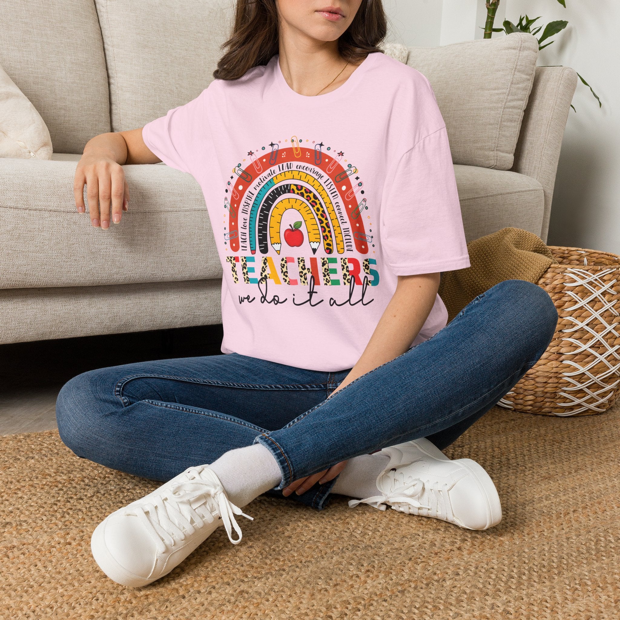 Teacher Rainbow T-Shirt