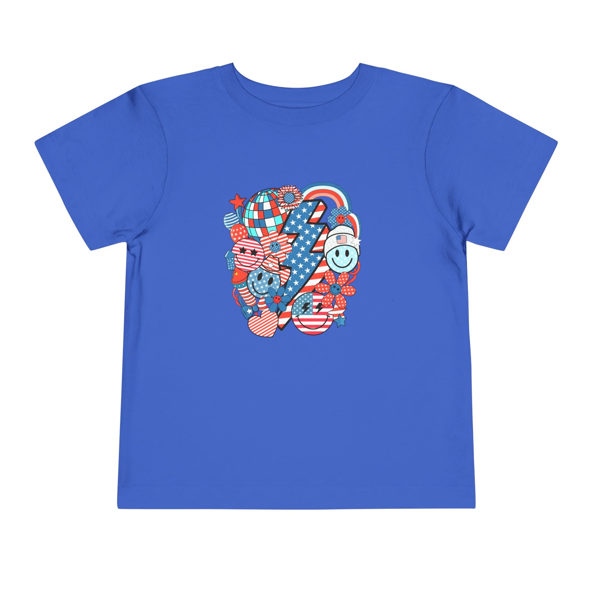 Toddler Tee — Patriotic Groovy