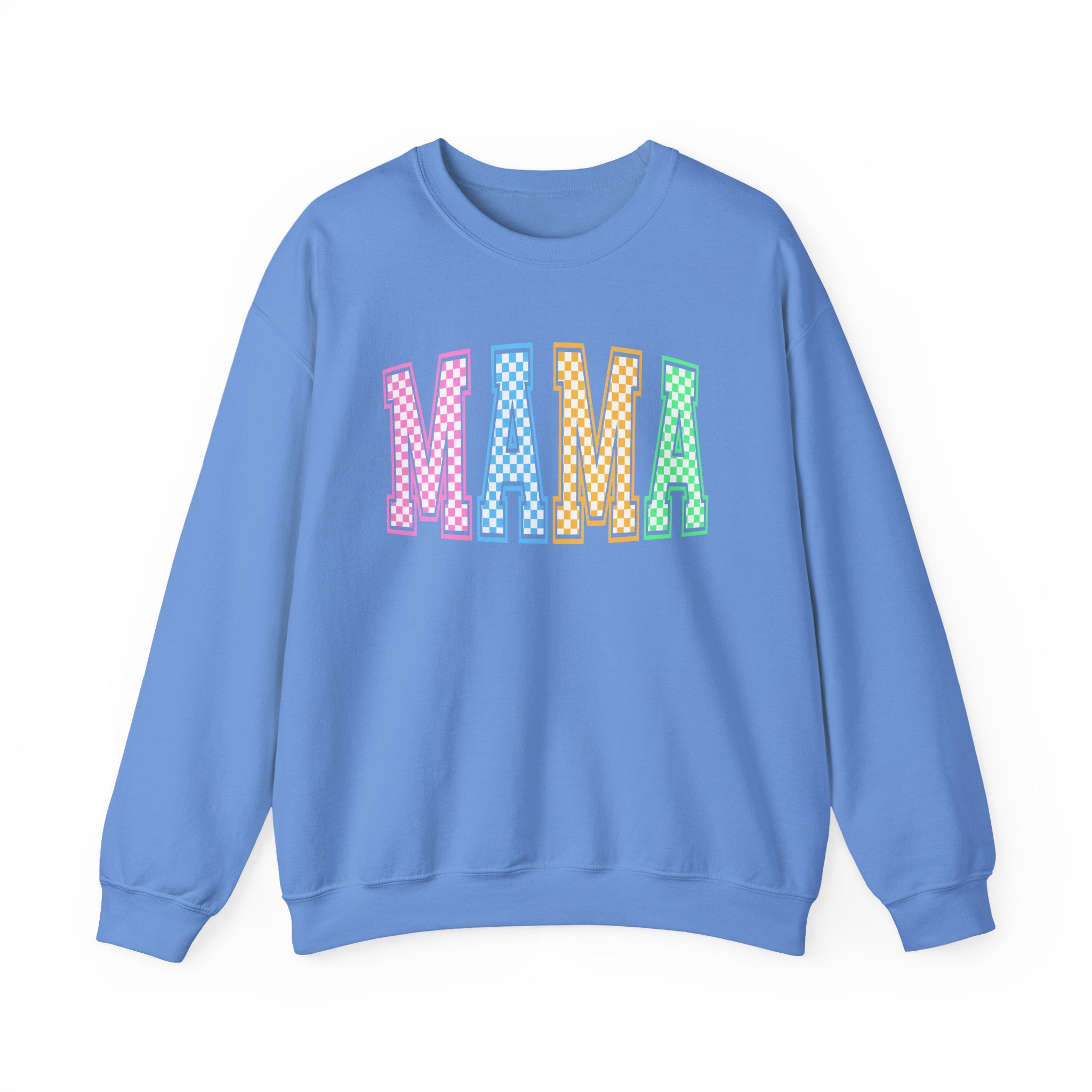 Mama Checkerboard Crewneck Sweatshirt