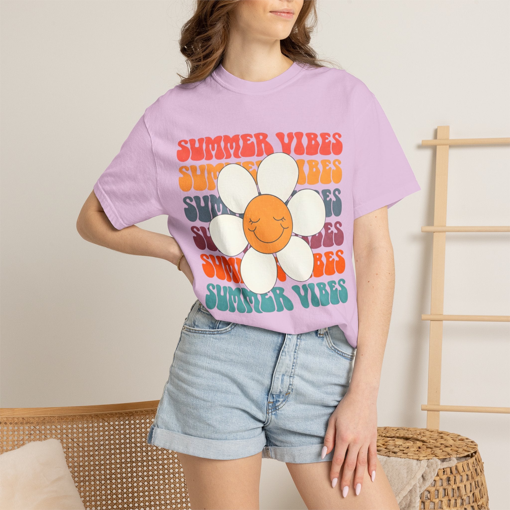 Summer Vibes Daisy T-Shirt