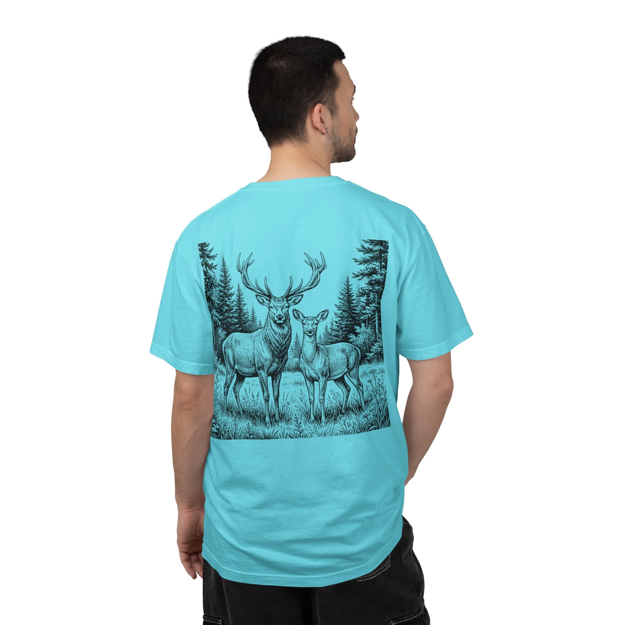 Son & Oak Deer Forest Graphic Tee