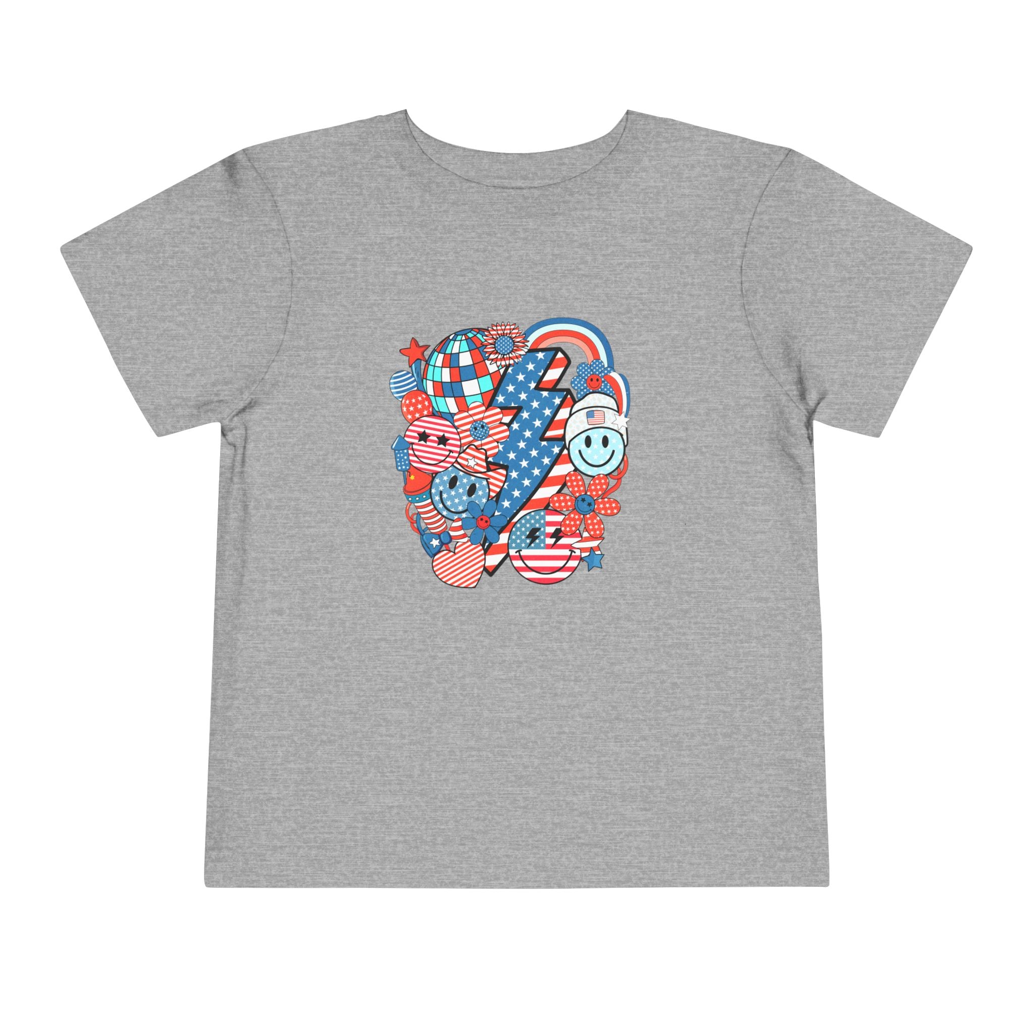 Toddler Tee — Patriotic Groovy