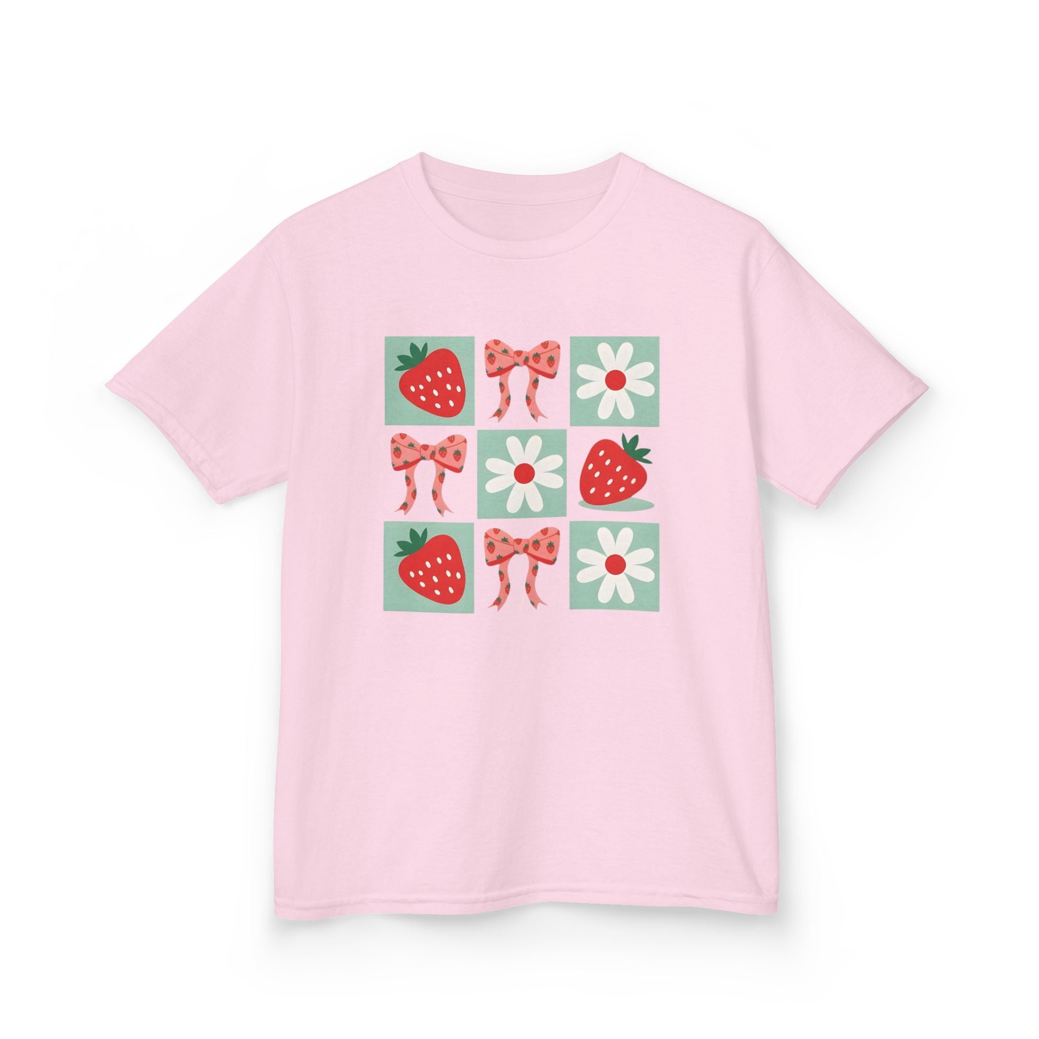 Kids Strawberry & Daisy Graphic Tee