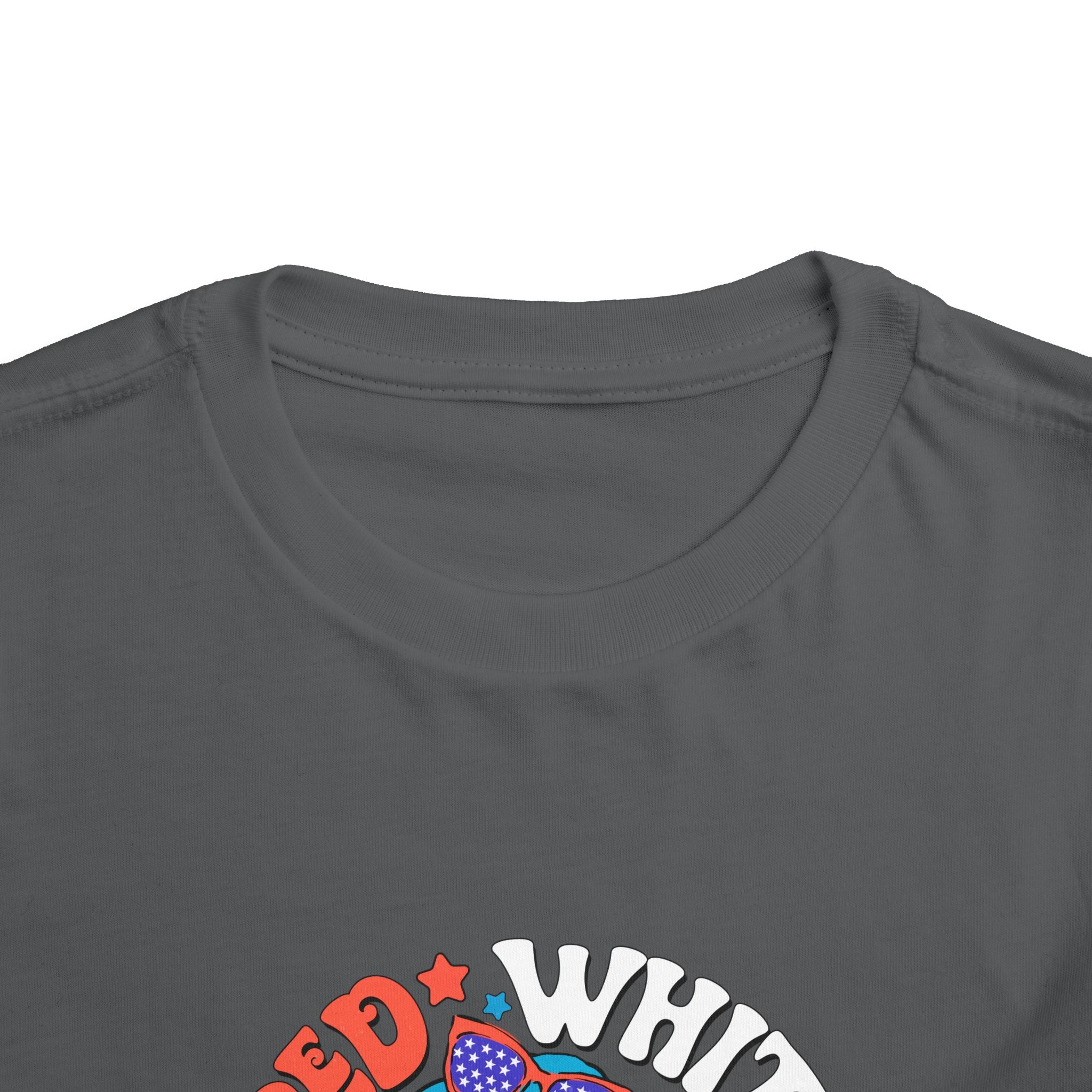 Toddler Tee — Red White & Roar Retro